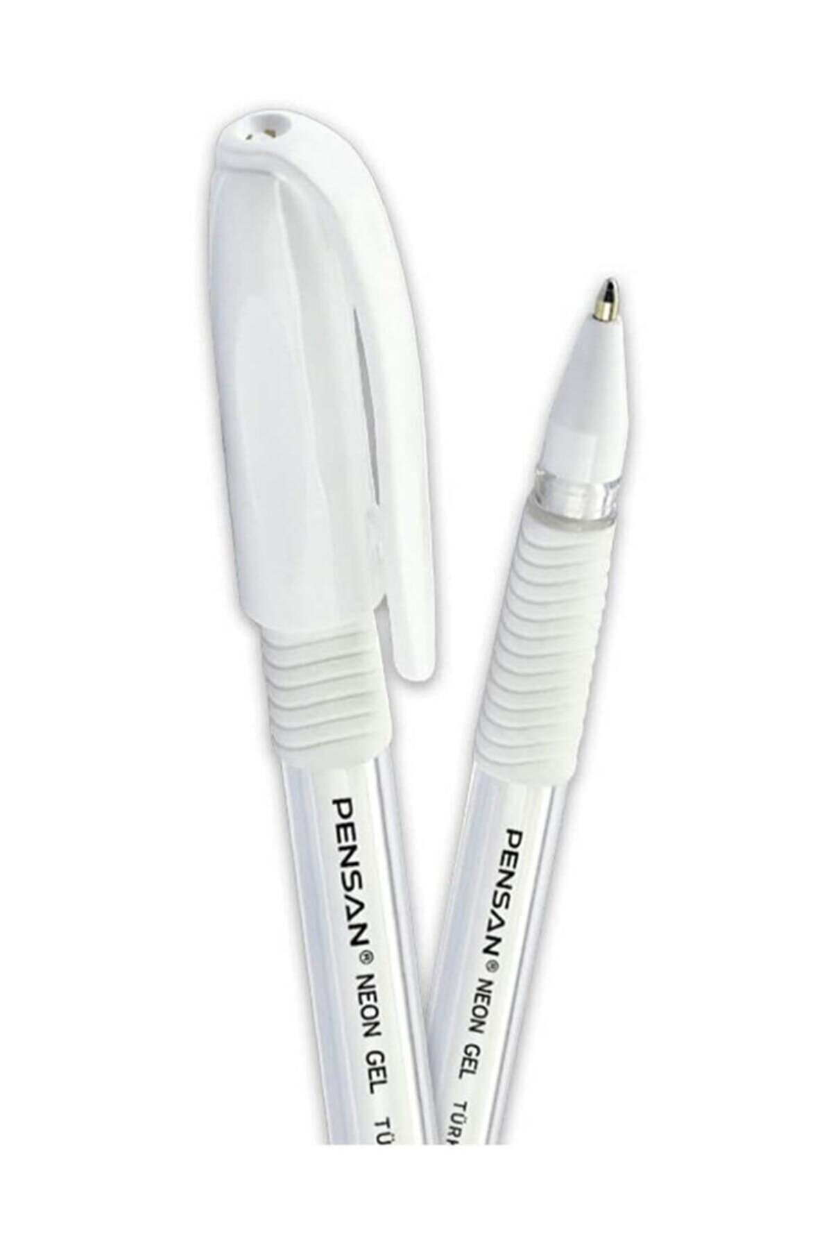 Pensan Tükenmez Kalem Jel 1.0 Mm Neon Beyaz Tekli (1 Adet)