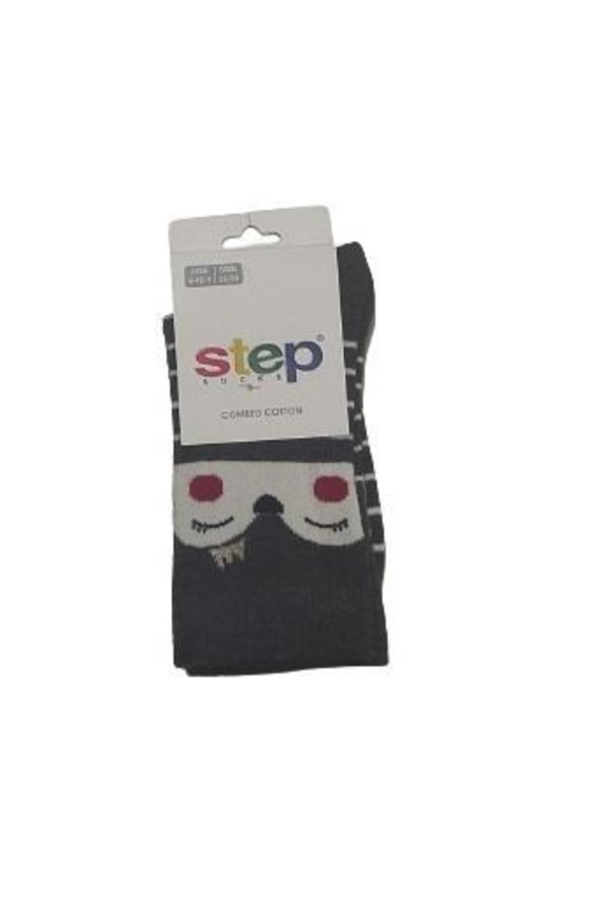 Step Simli Penguen Soket Çorap 3893 Karışık Renkli