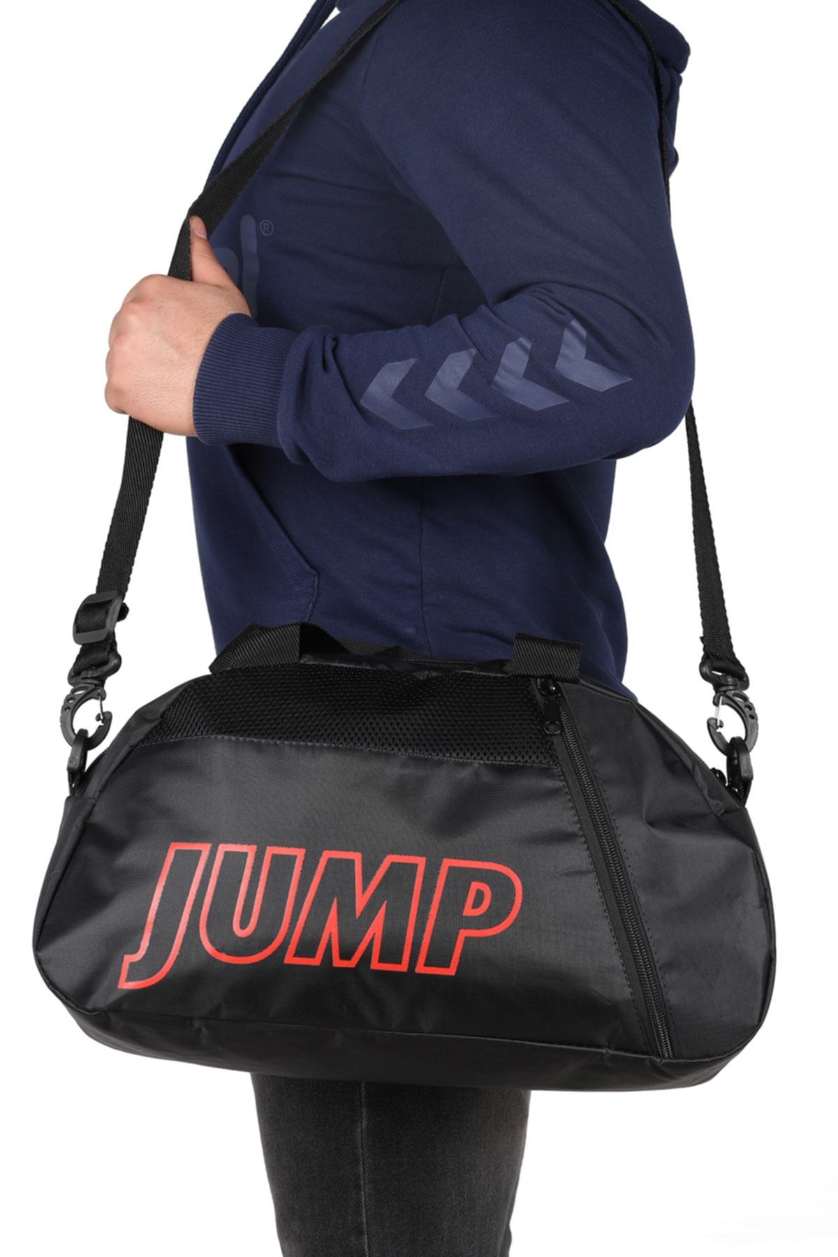 Jump Unisex Siyah Seyahat Çanta