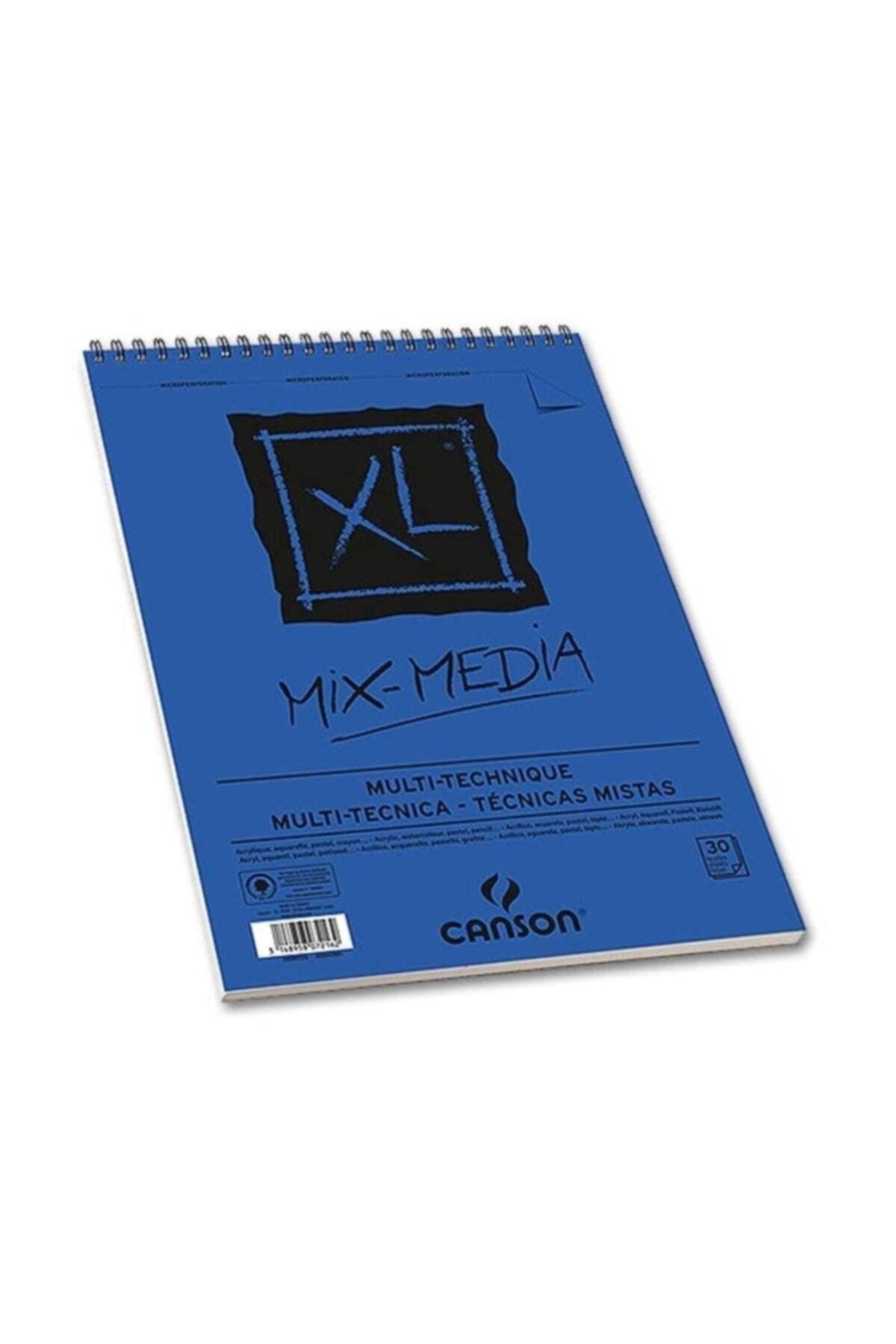 Canson Xl Mix Media A4 300gr 30yp Çok Amaçlı Çizim Blok / 200807215