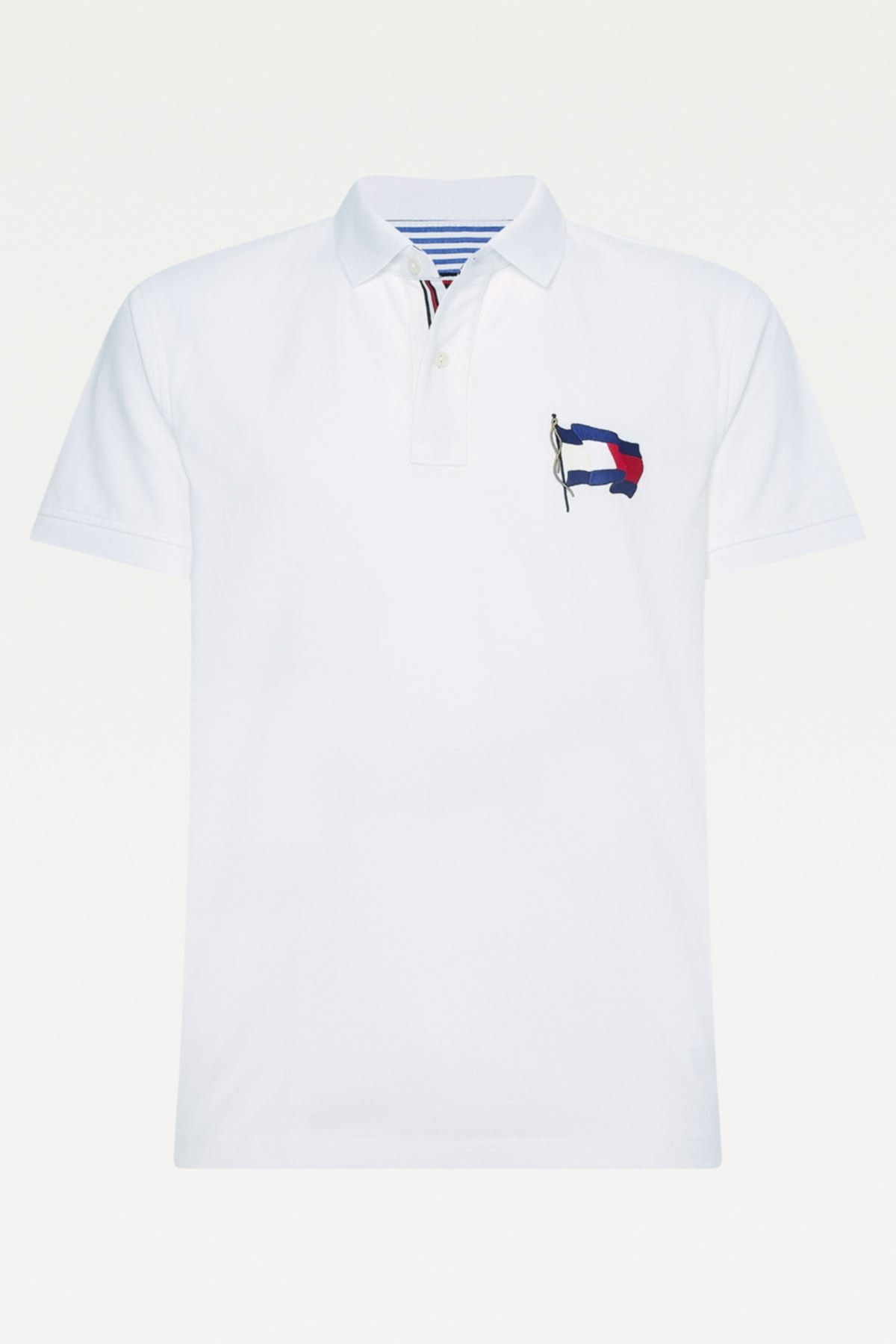 Tommy Hilfiger 1985 Wavy Flag Regular Polo Yaka T-shırt