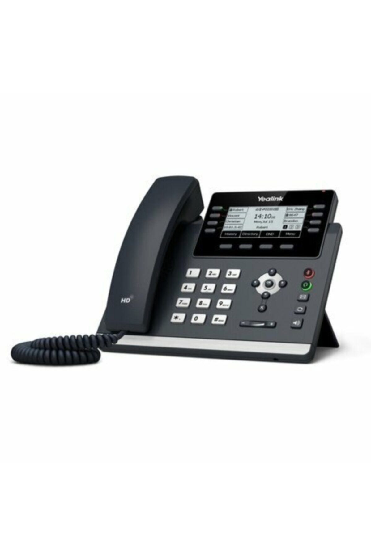 Yealink T43u Ip Telefon Masaüstü Telefon Poe Destekli Adaptörsüz Çağrı Merkezi Telefonu