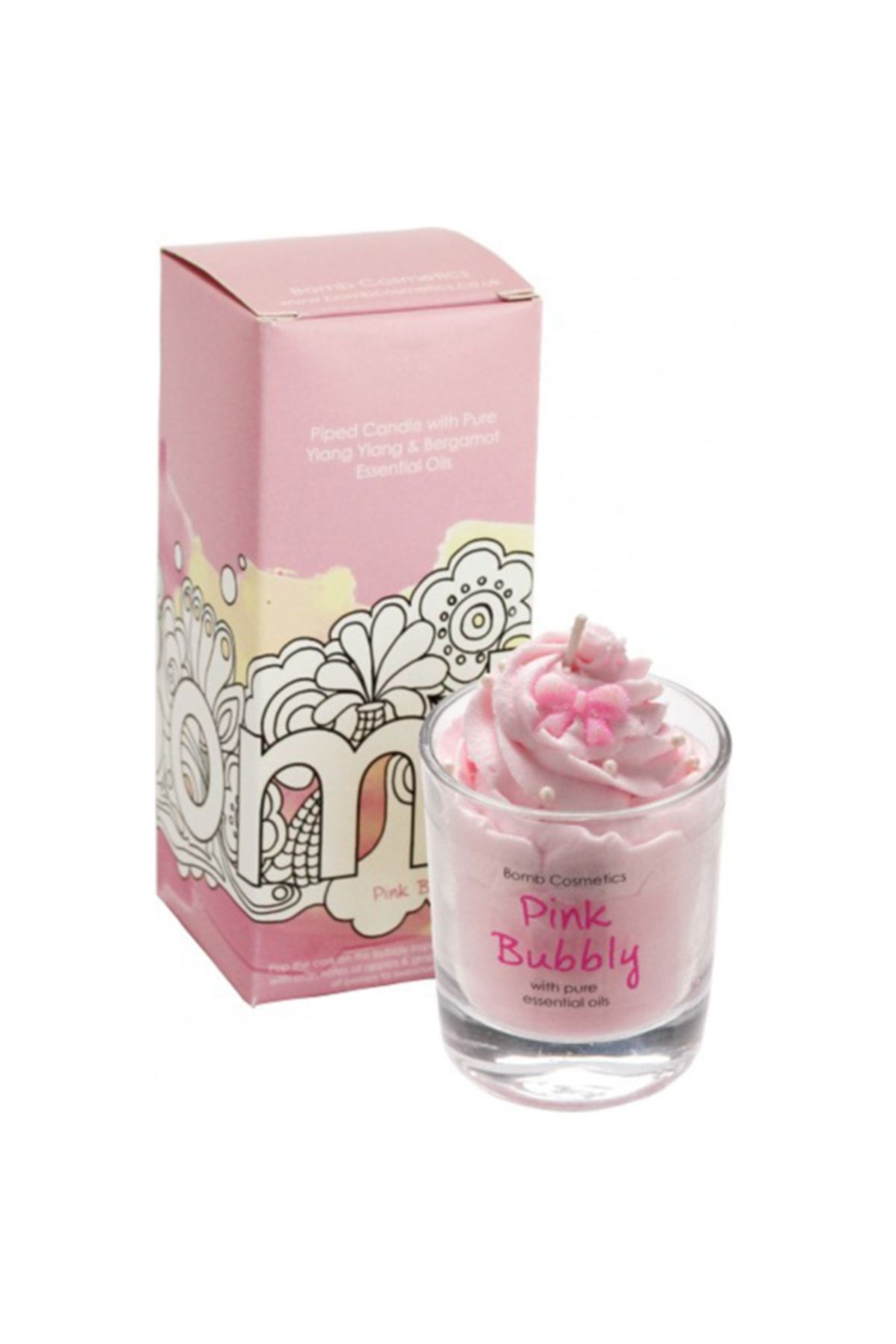 Bomb Cosmetics Pink Bubbly Bardak Mum