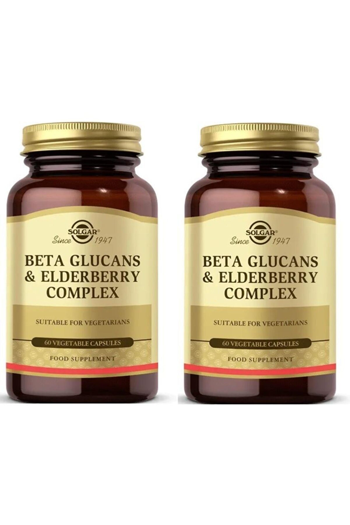 Solgar Beta Glucans Elderberry 60 Kapsül 2 Adet