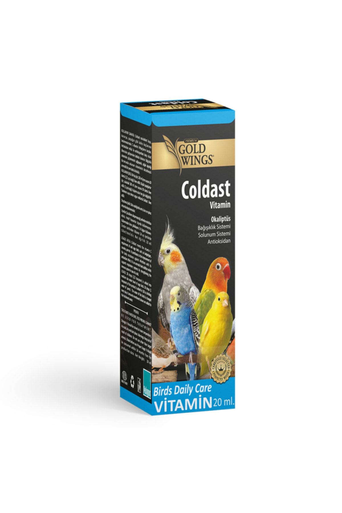 Gold Wings Coldast Papağan Ve Kuş Vitamini