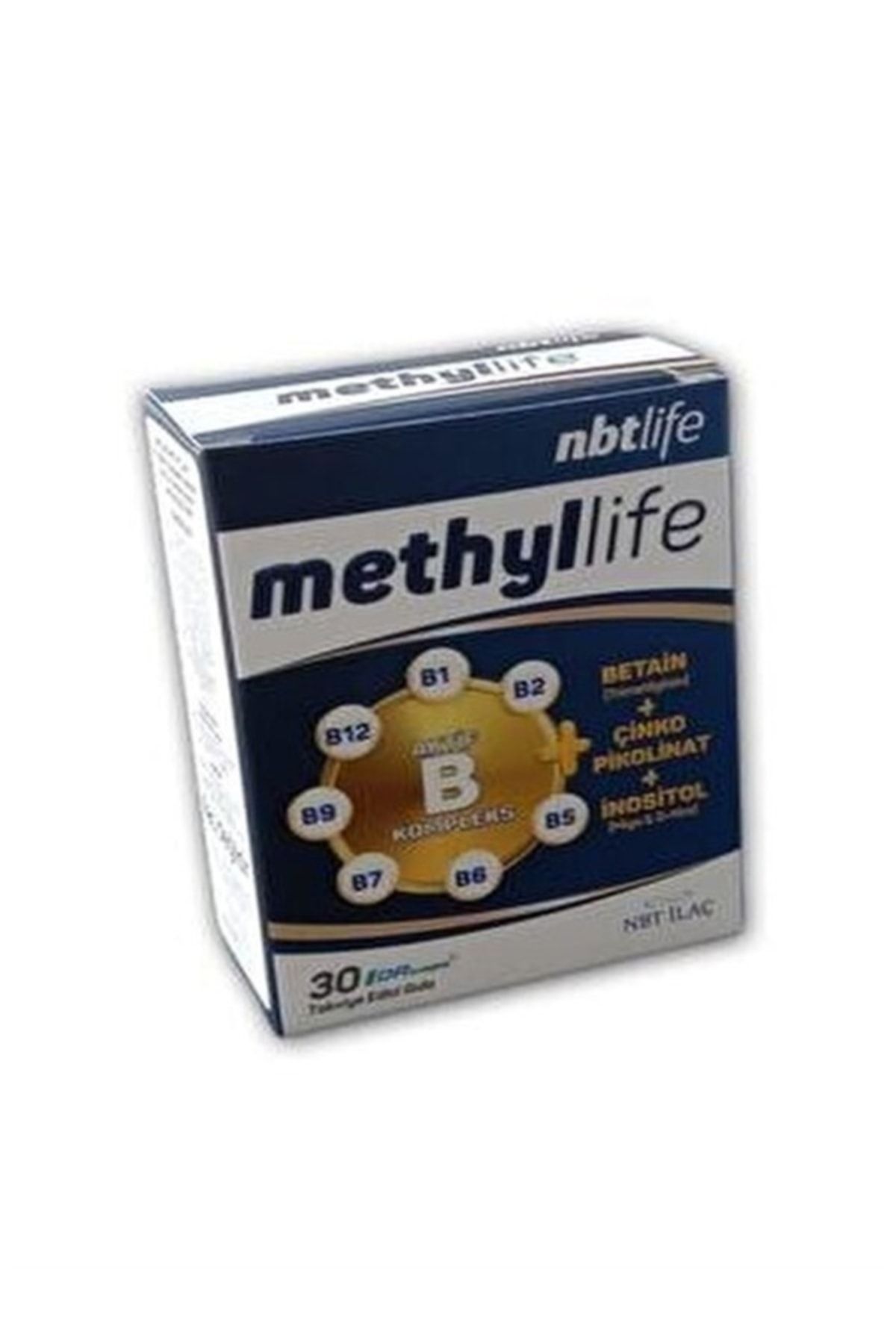 NBT Life Methyllife Aktif B Kompleks 30 Kapsül - Alliavital.com
