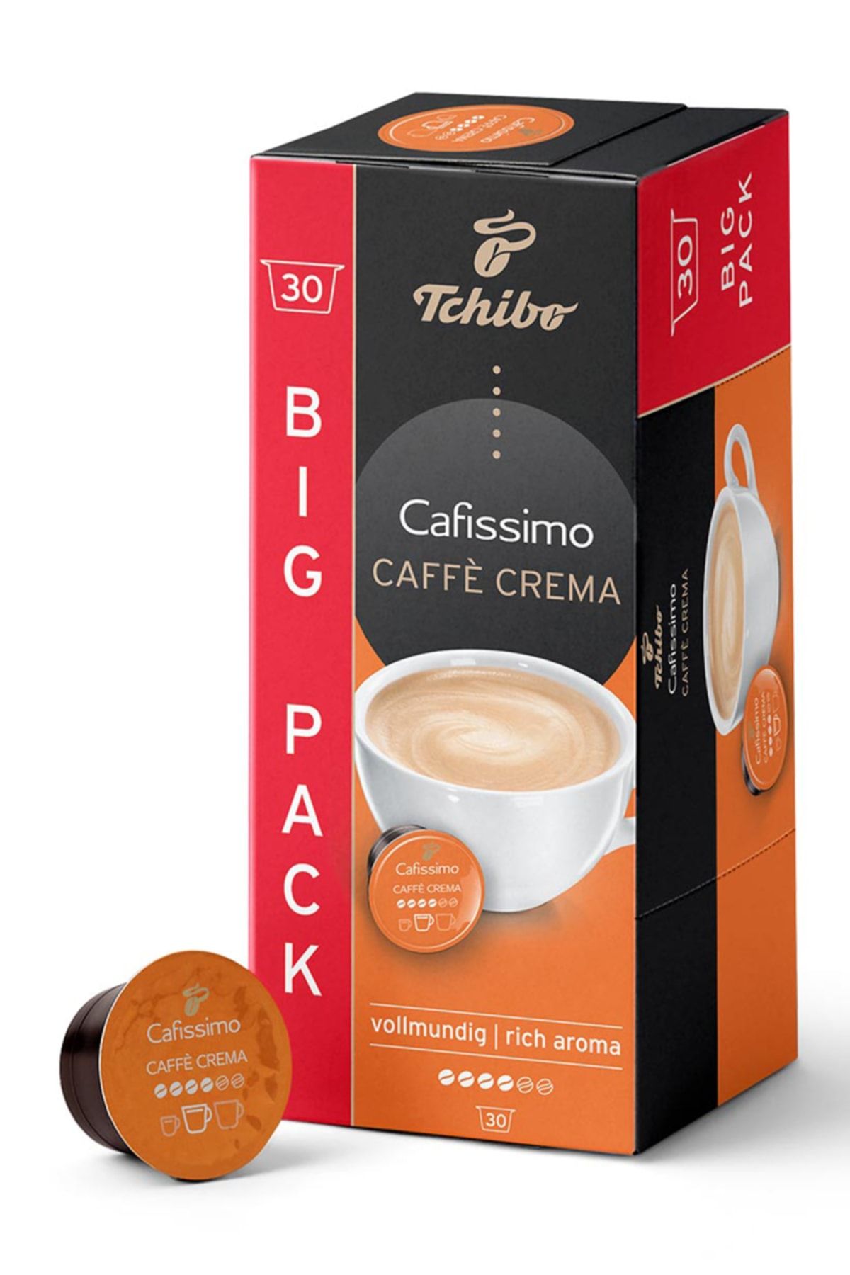 Tchibo Caffe Crema Rich Aroma Kapsül Kahve 10 Adet X 3 Adet