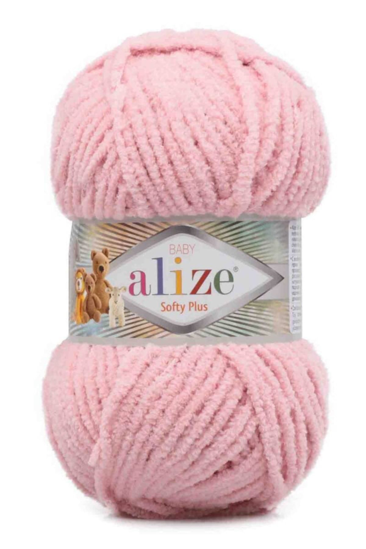 Alize . Alize Softy Plus El Örgü İpi Pudra 161