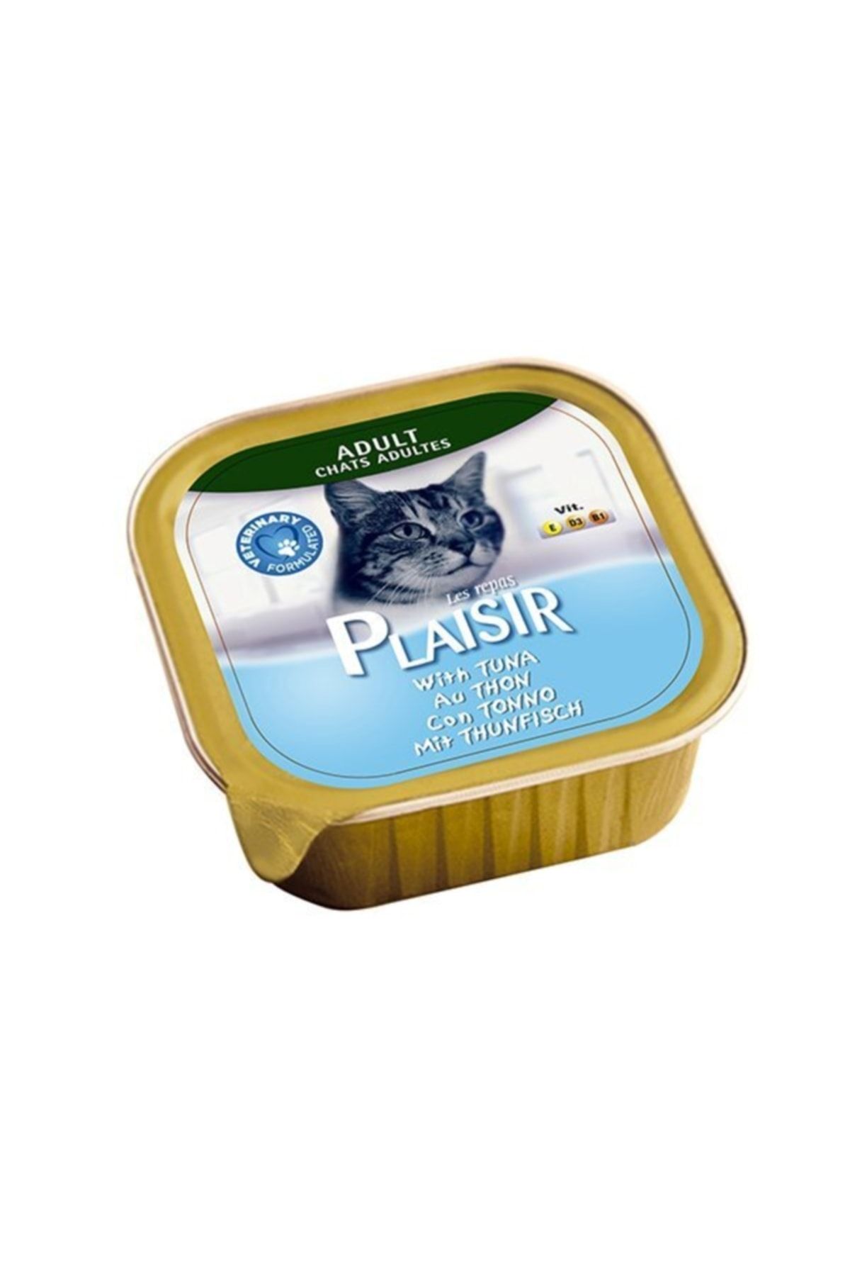 Plaisir Ton Balıklı Pate Kedi Konservesi 100 Gr