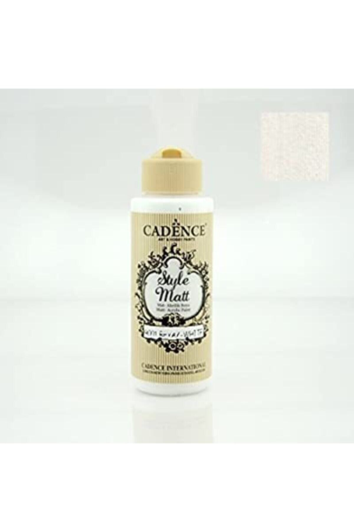 Cadence 9001 Beyaz Style Matt Mat Akrilik Boya 120 ml