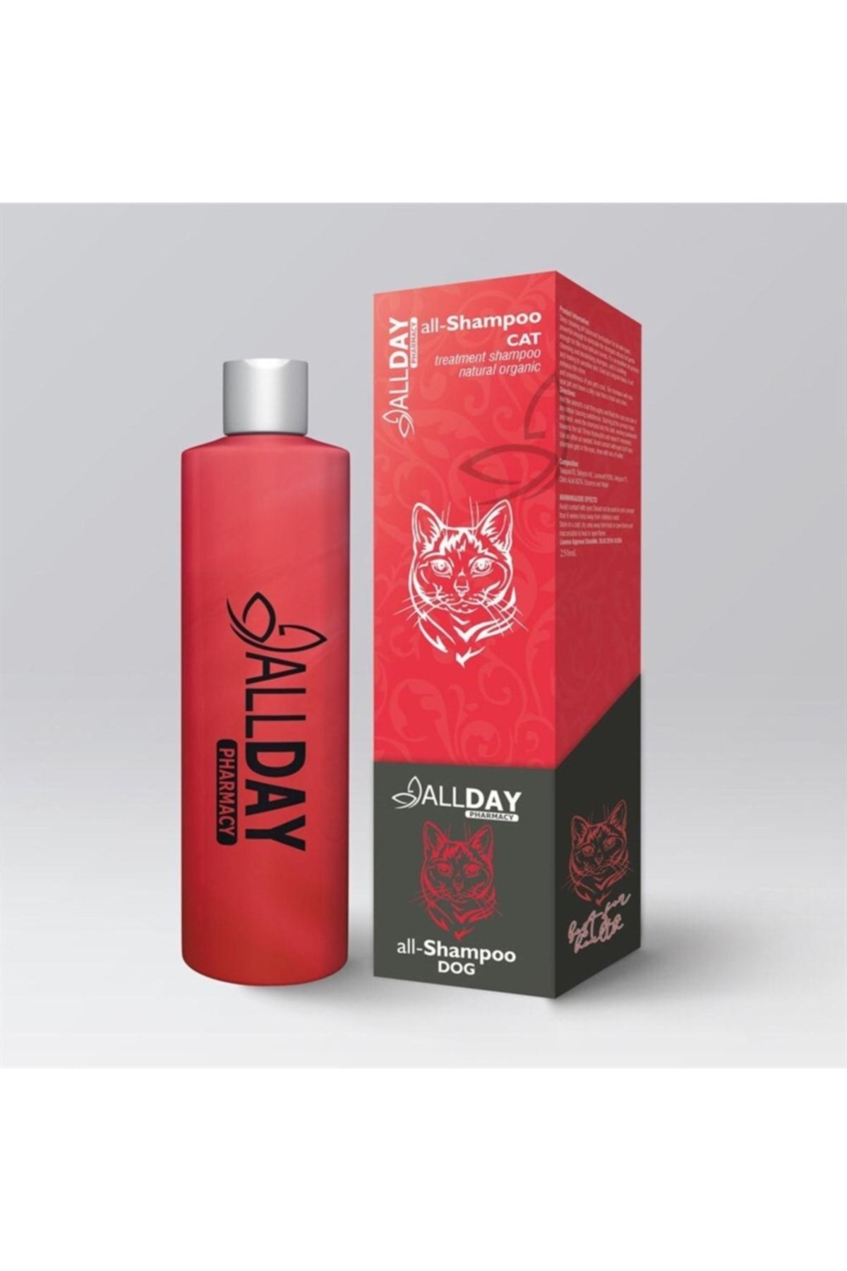 ALLDAY All-shampoo Cat Natural Organic Kedi Şampuanı 250 Ml