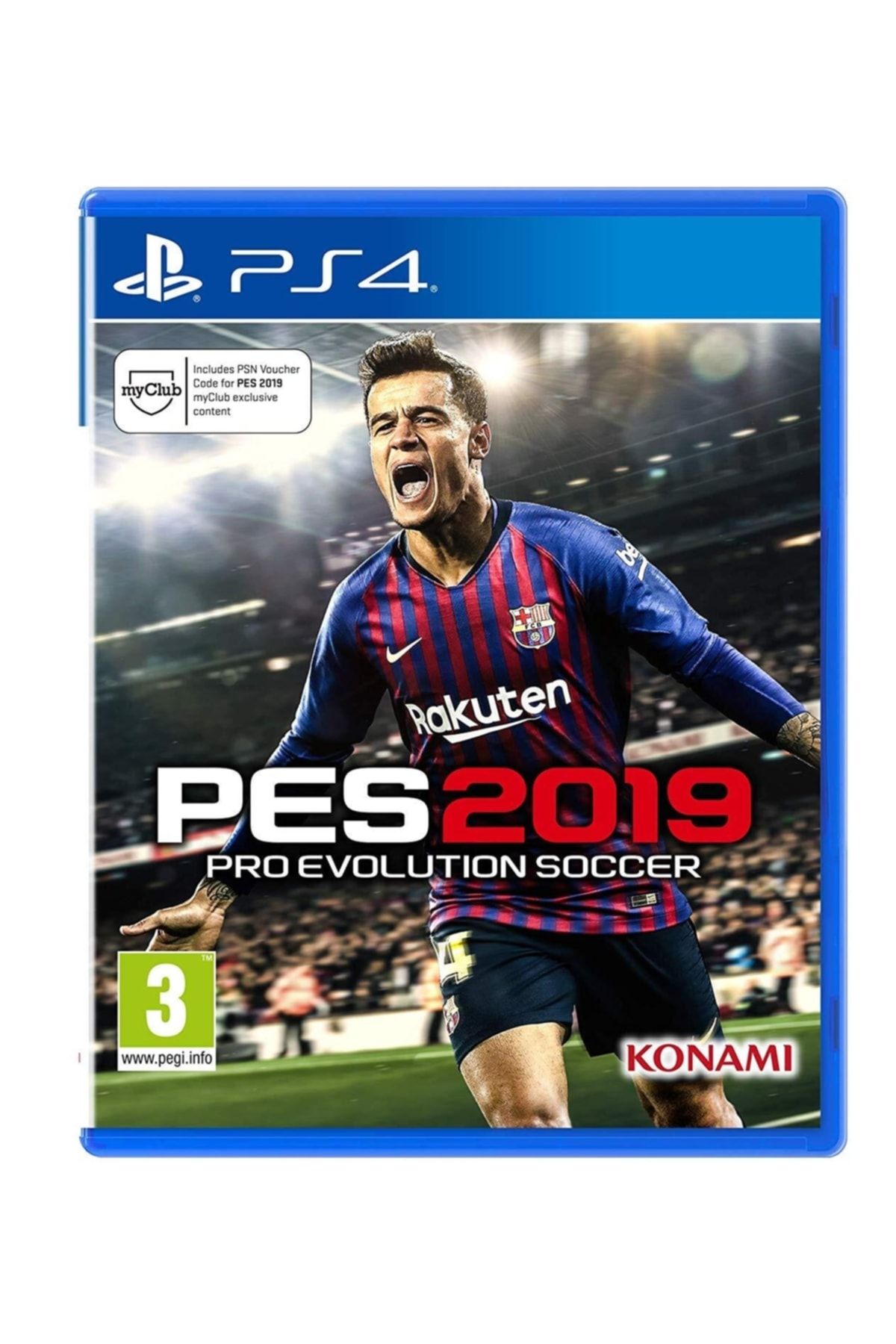 Konami Ps4 Pes 2019 Pro Evolution Soccer Teşhir Ürün Orjinal Kutulu Oyun