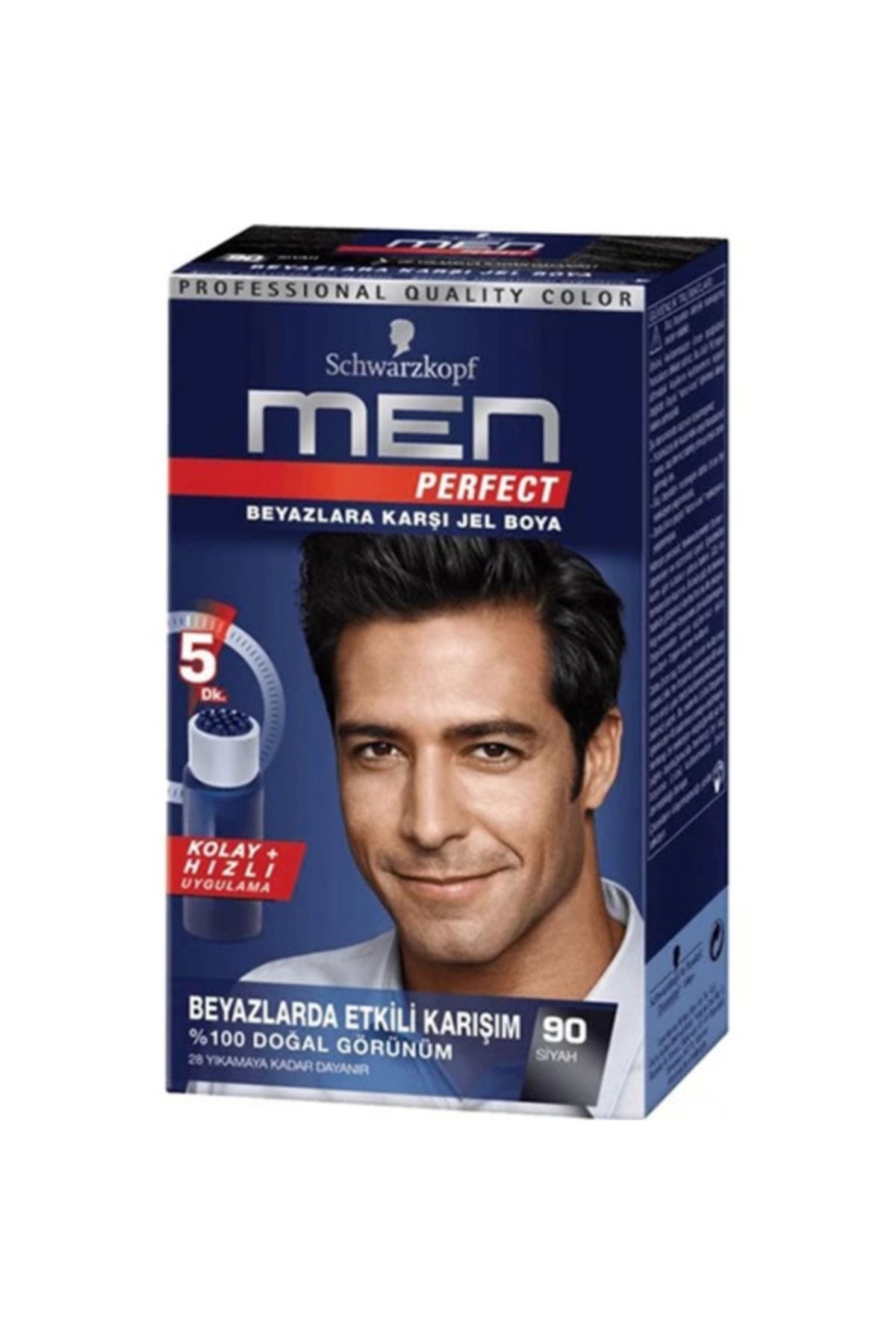 Schwarzkopf Marka: Men Perfect Saç Boyası Siyah 90 50 Ml Kategori: Saç Boyası