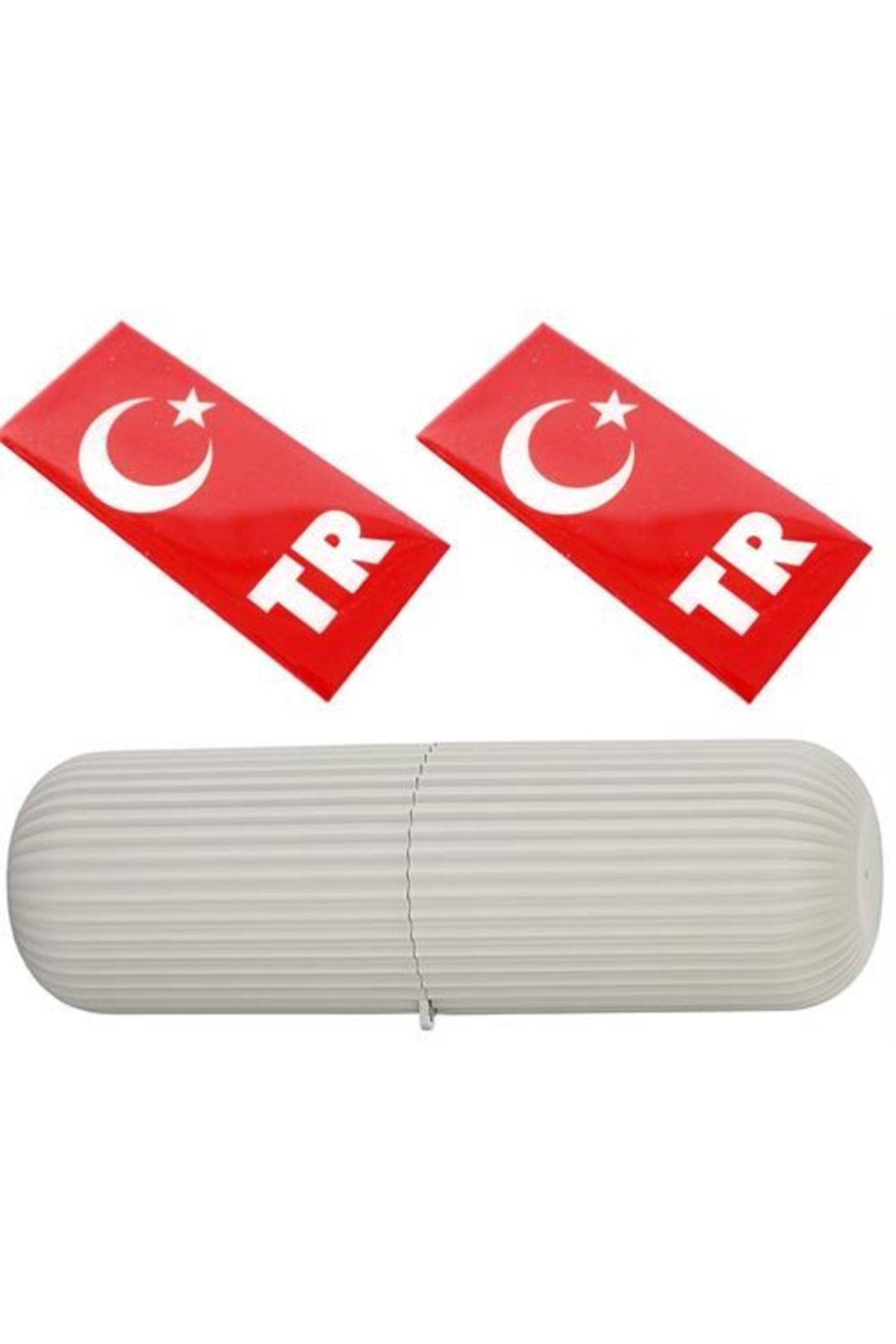 ModaCar Plaka Tr Damla Türk Bayrağı Organizer Box Seti 422182