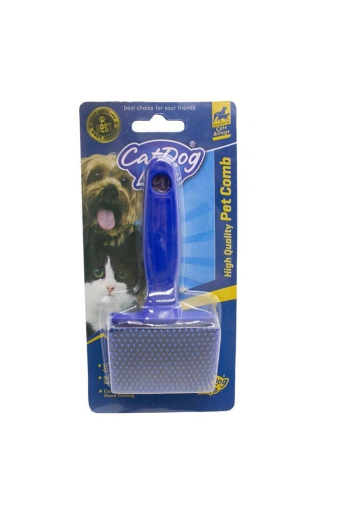 Catlife CatDog Plastik Uçlu Kedi Köpek Tarağı 13 Cm
