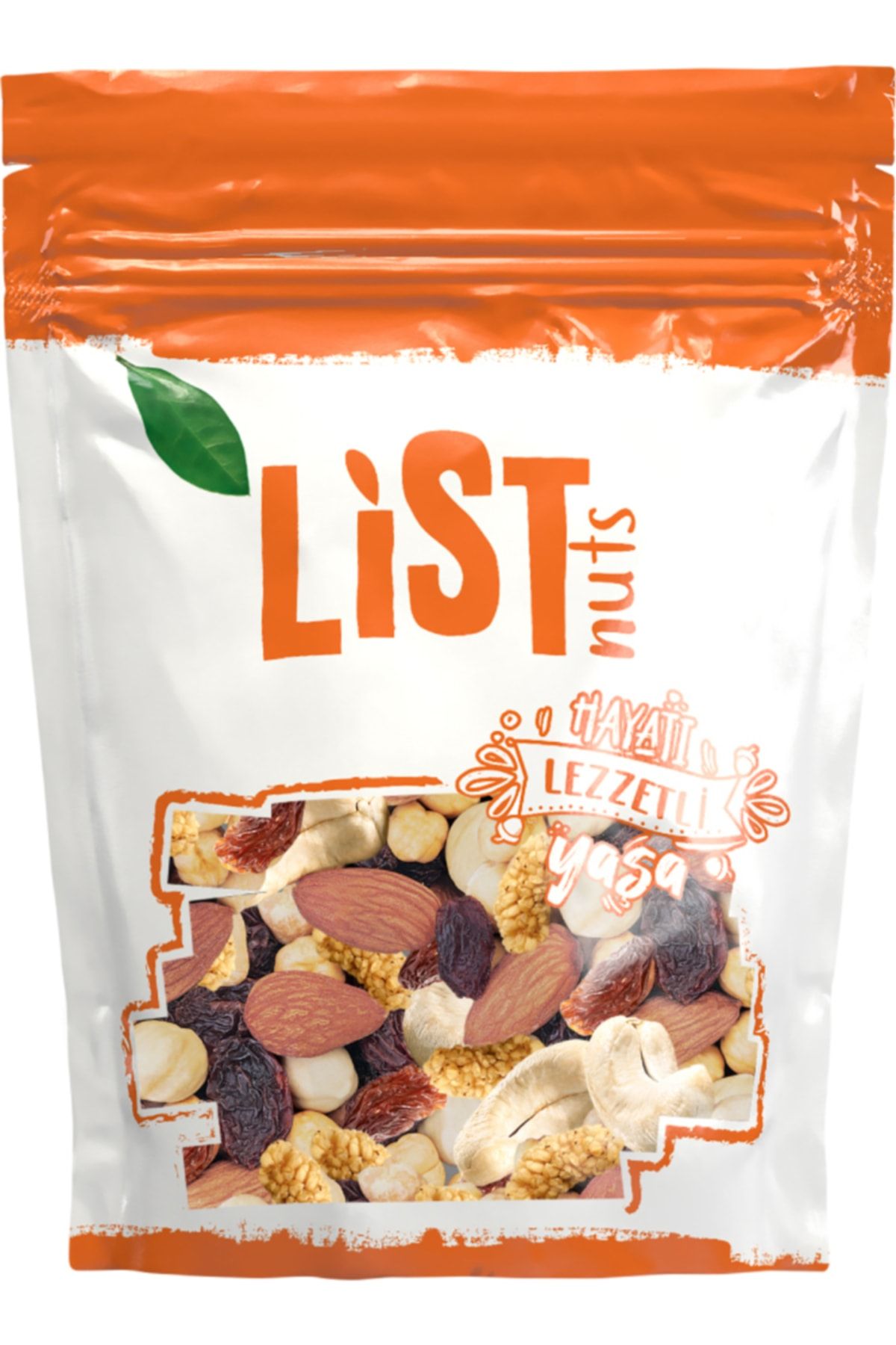 List Nuts Çiğ Karışık Kuruyemiş 1 Kg
