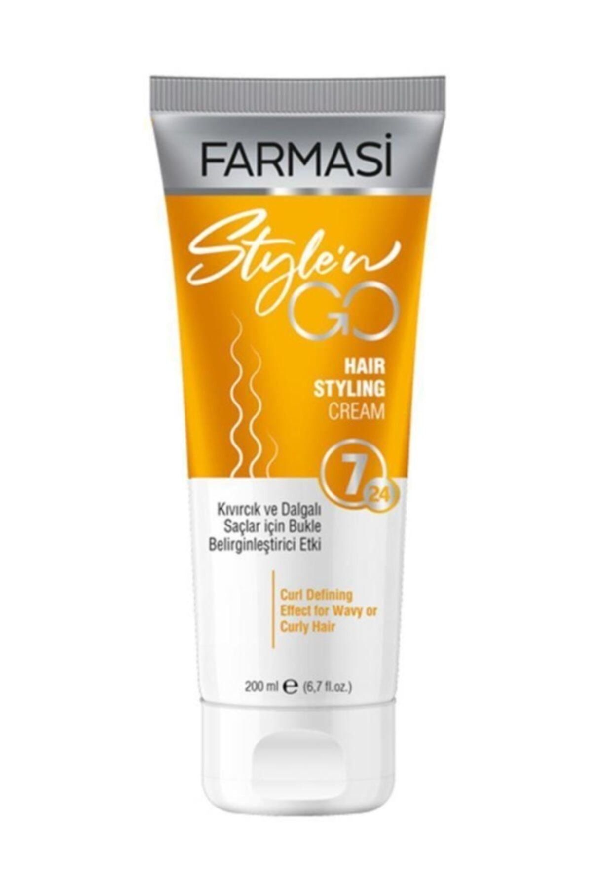 Farmasi Style‘n Go Kıvırcık Saçlar İçin Saç Bakım Kremi 200 ml