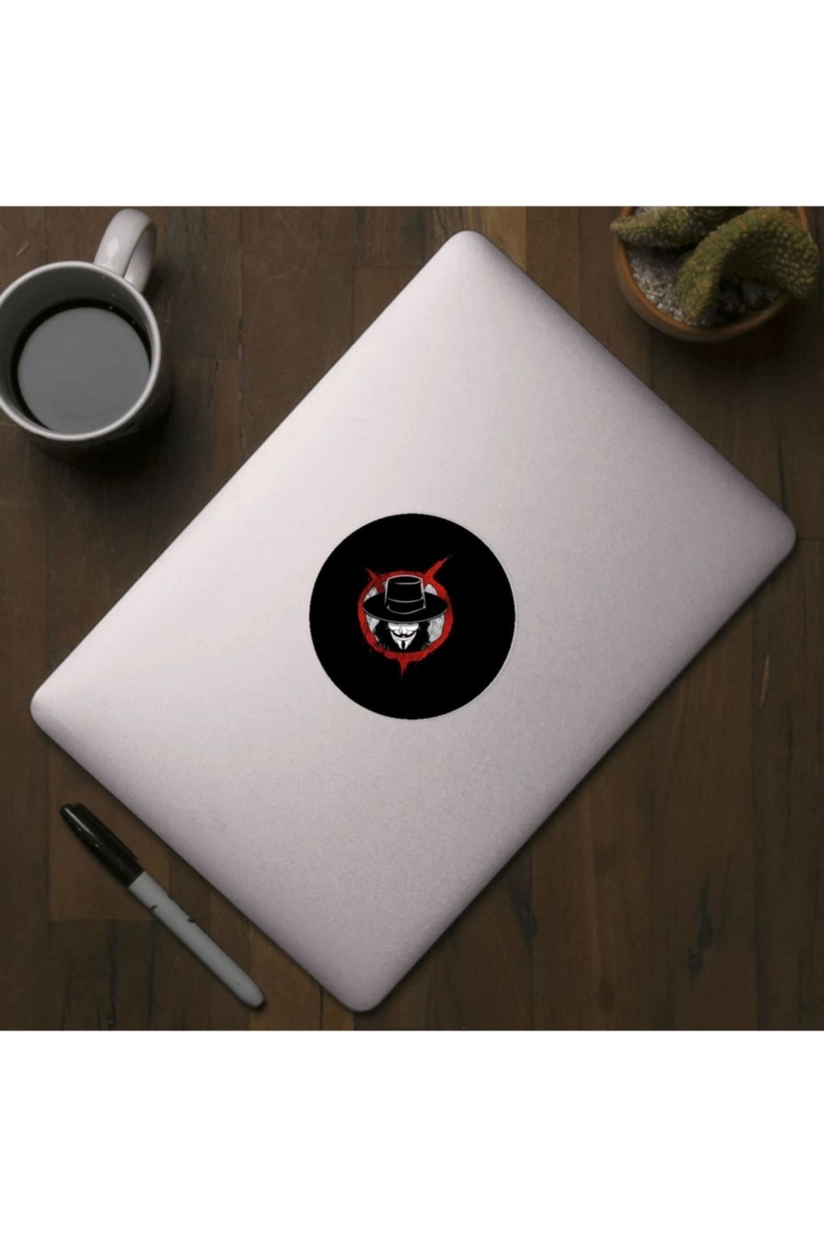 Fizello Monalisa For Vendetta Sticker