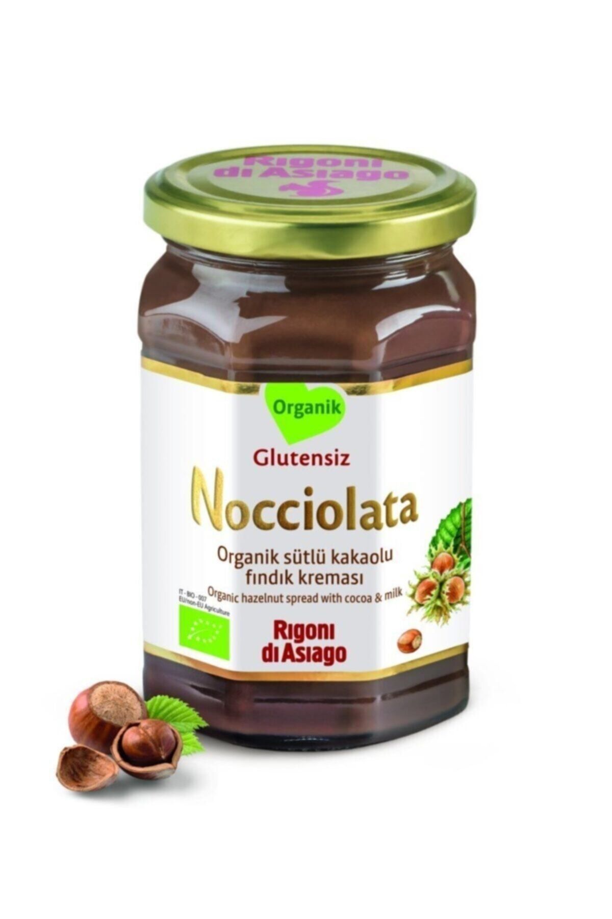 NOCCA Nocciolata Ödüllü Organik Nocciolata Fındık Kreması