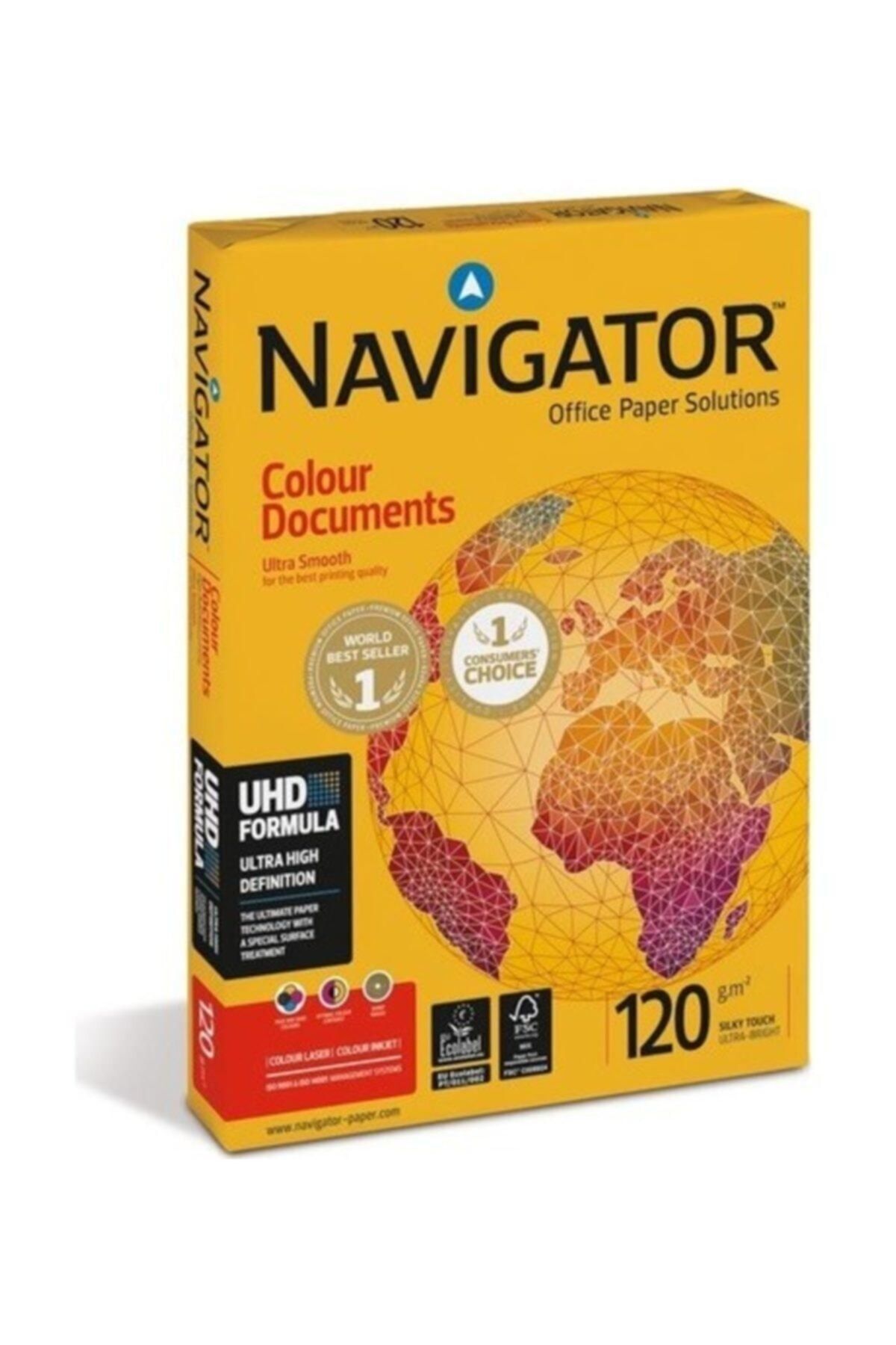 NAVİGATÖR Navigator Gramajlı Fotokopi Kağıdı A4-120gr.250 Yaprak
