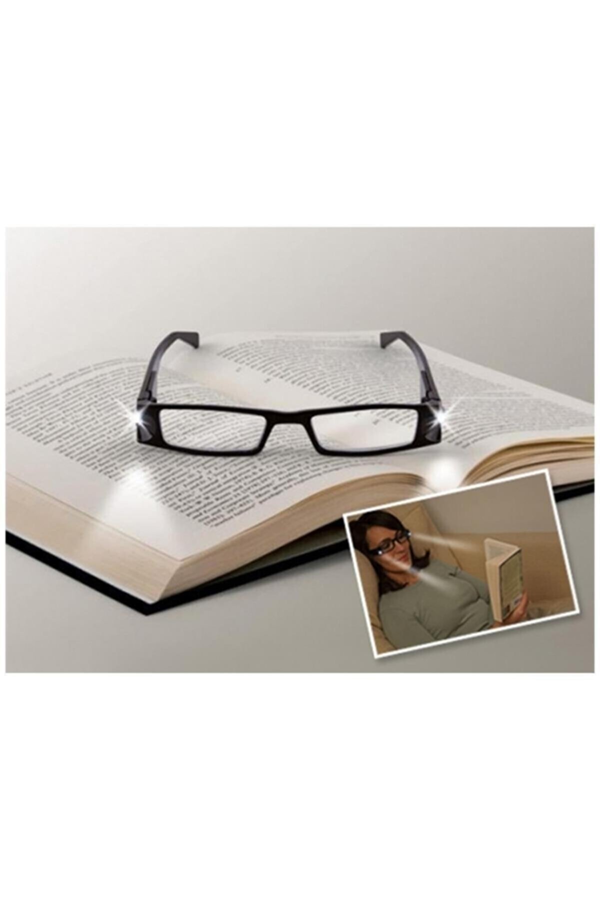 rennway Kitap Okuma Gözlüğü Led Işıklı