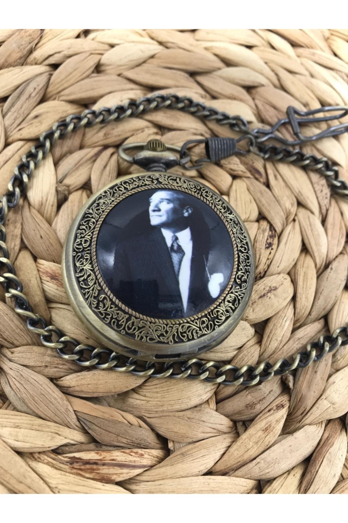 Choppers Atatürk`lü Köstekli Cep Saati