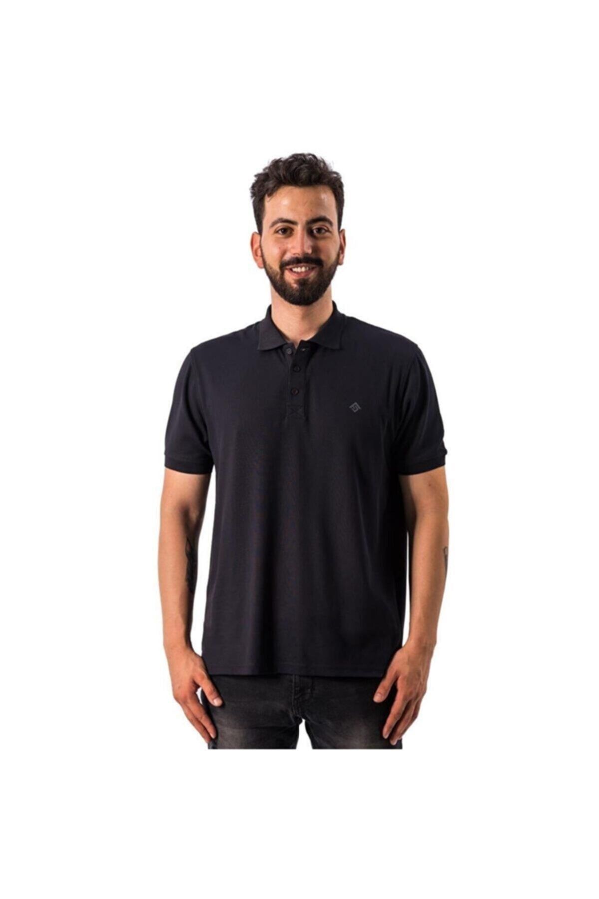 Genel Markalar Breeze Erkek Polo T-shirt-siyah