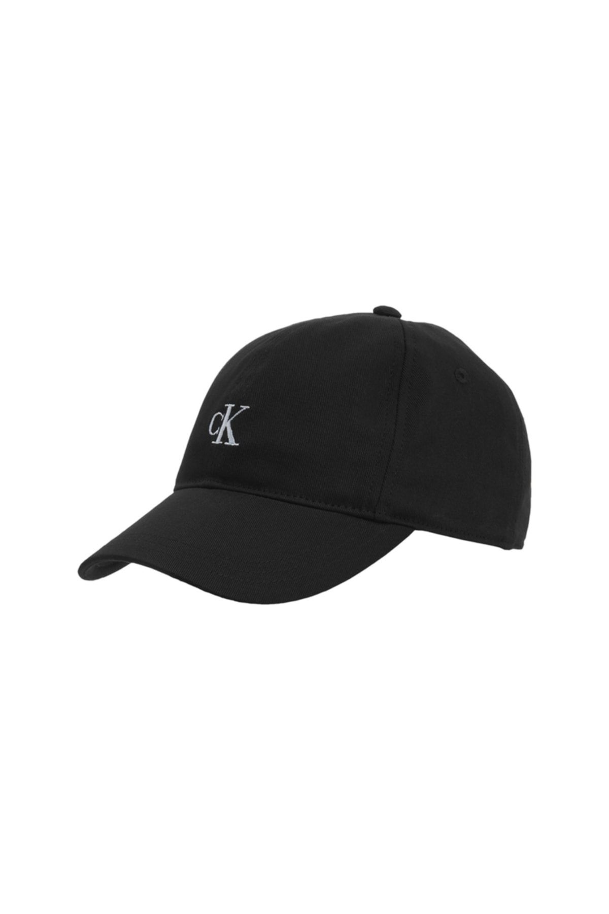 Calvin Klein Iu0ıu00150-monogram Baseball Cap Standart Kalıp Düz Siyah Çocuk Şapka