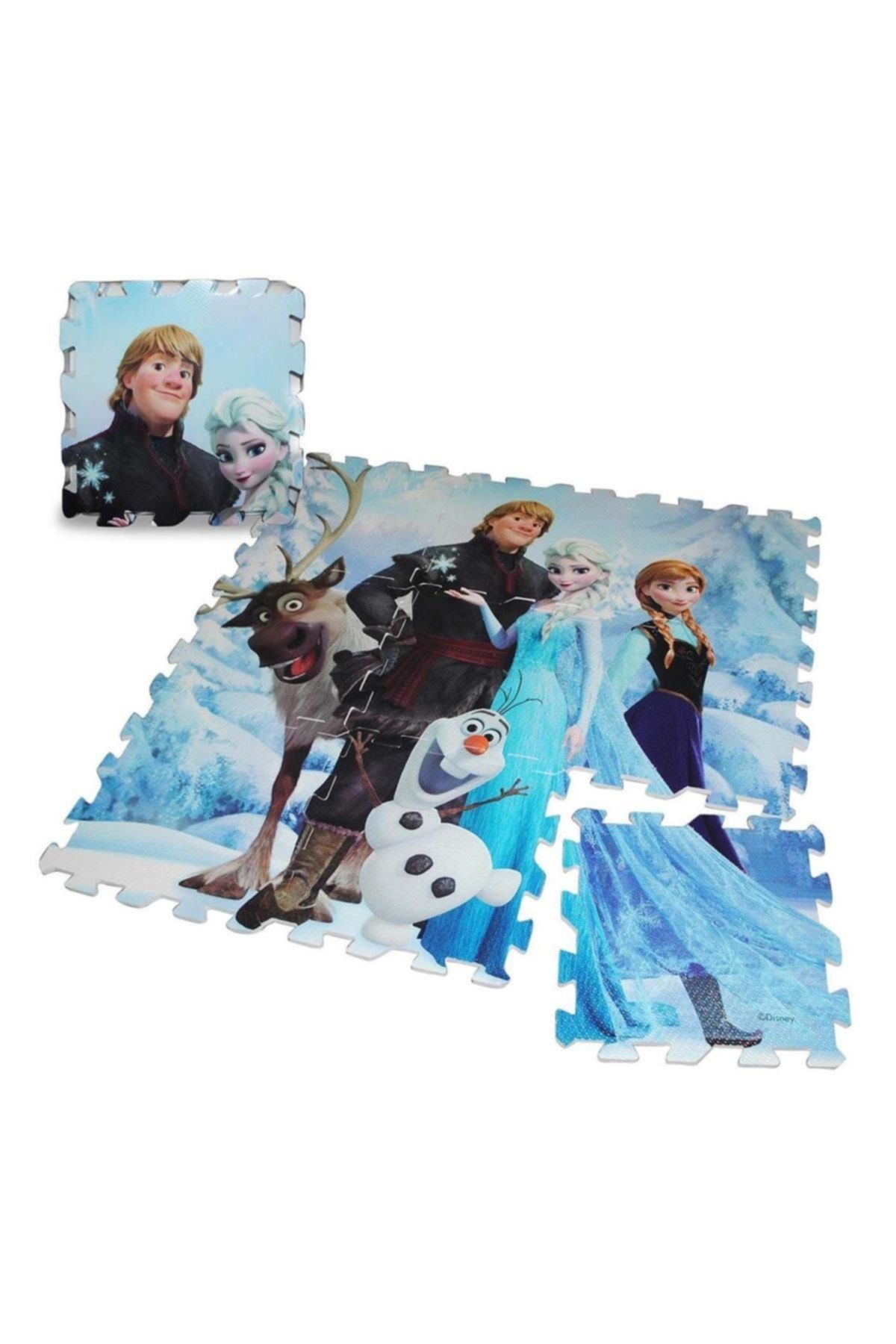 Genel Markalar Disney Frozen Elsa Eva Puzzle Yer Matı
