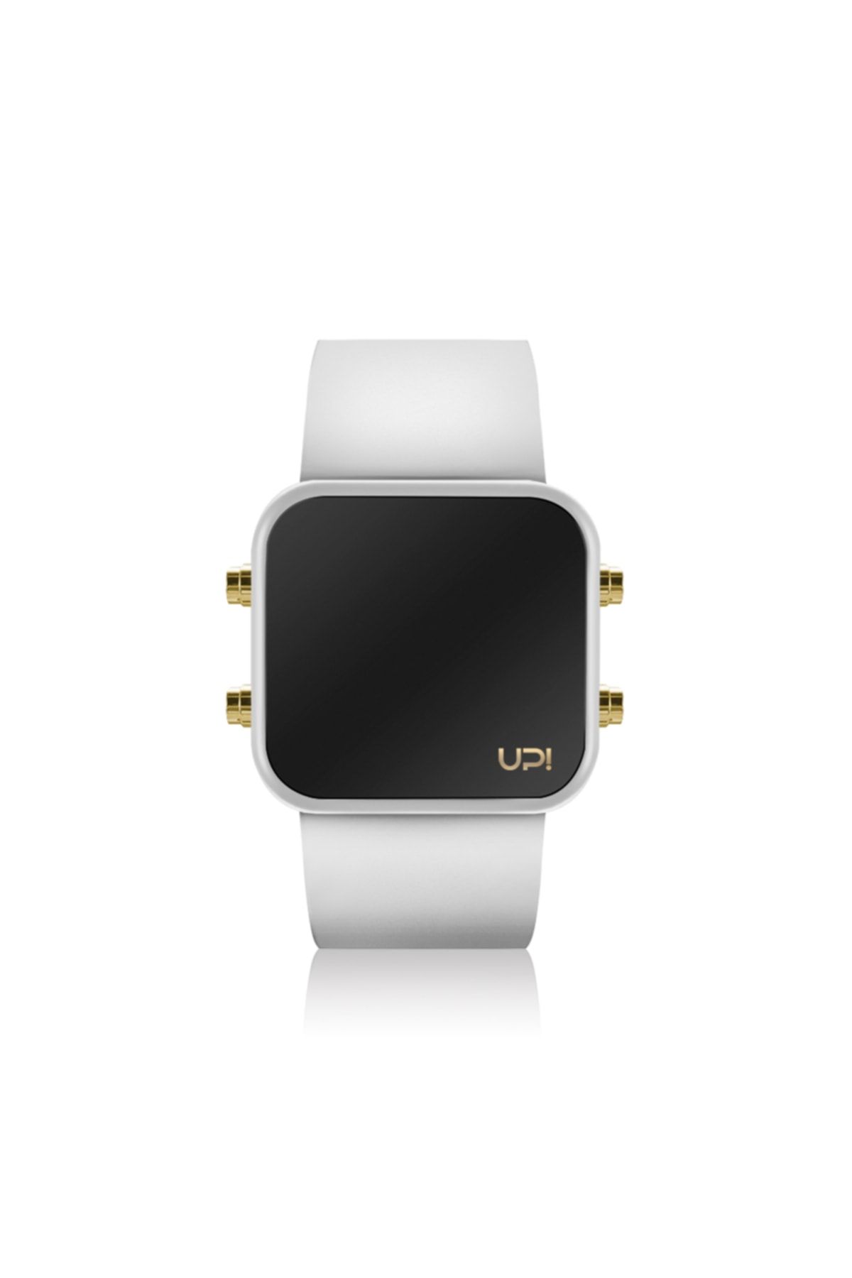 Upwatch Upwatch Led Mını Gold Whıte Unisex Kol Saati