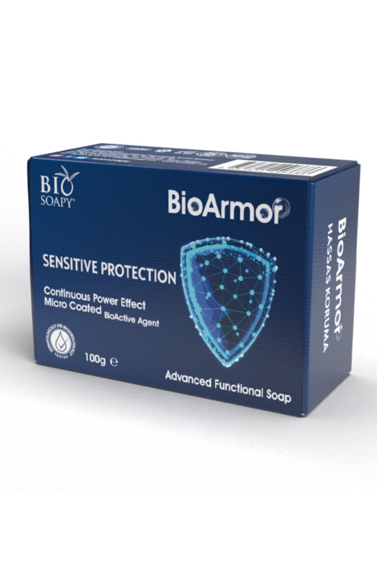 Biosoapy Antibakteriyel Bakım Onarım Sabunu 100 gr X 2 Adet Doğal Içerik