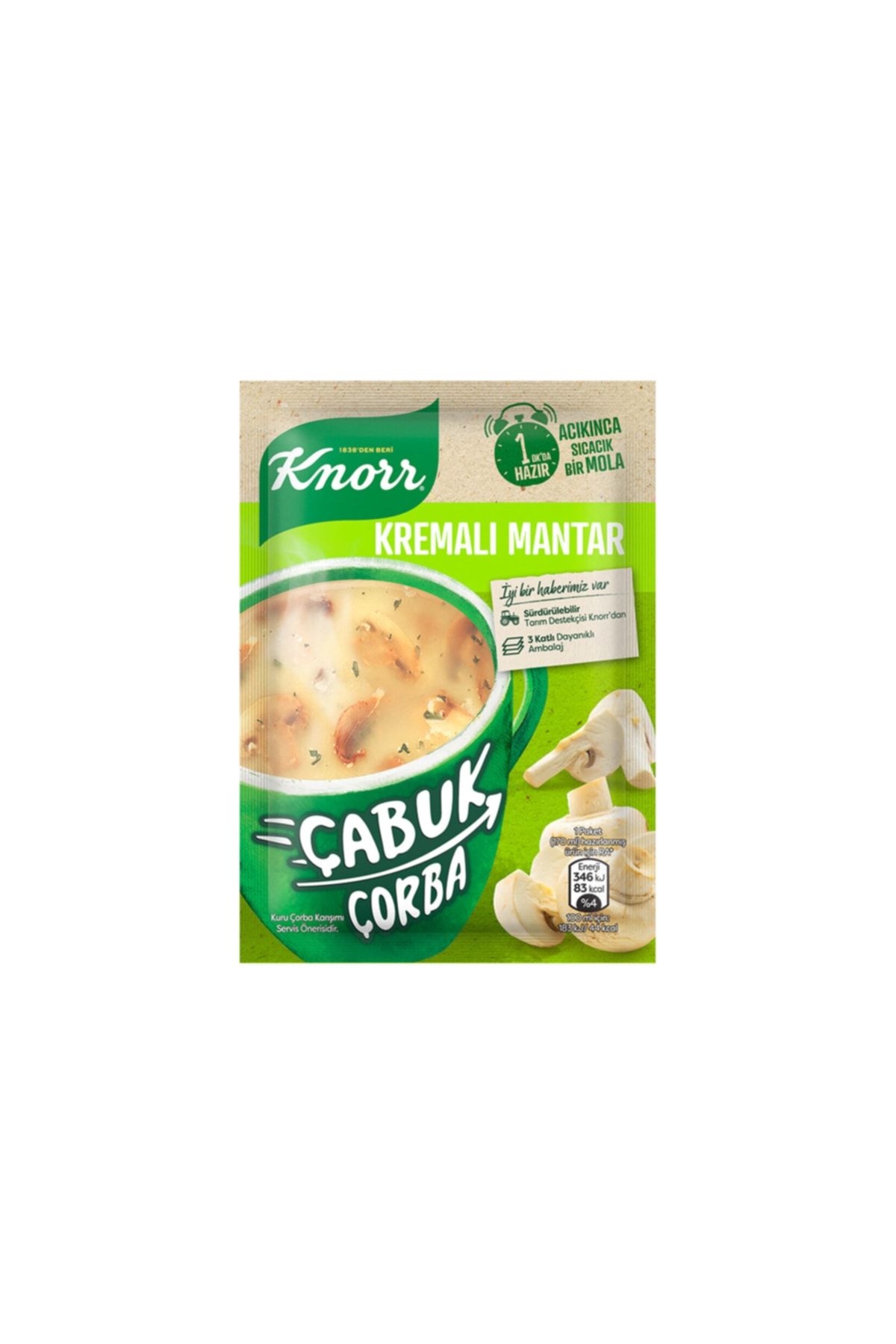 Knorr Kremali Mantar Çorba 19 gr x 24 Adet