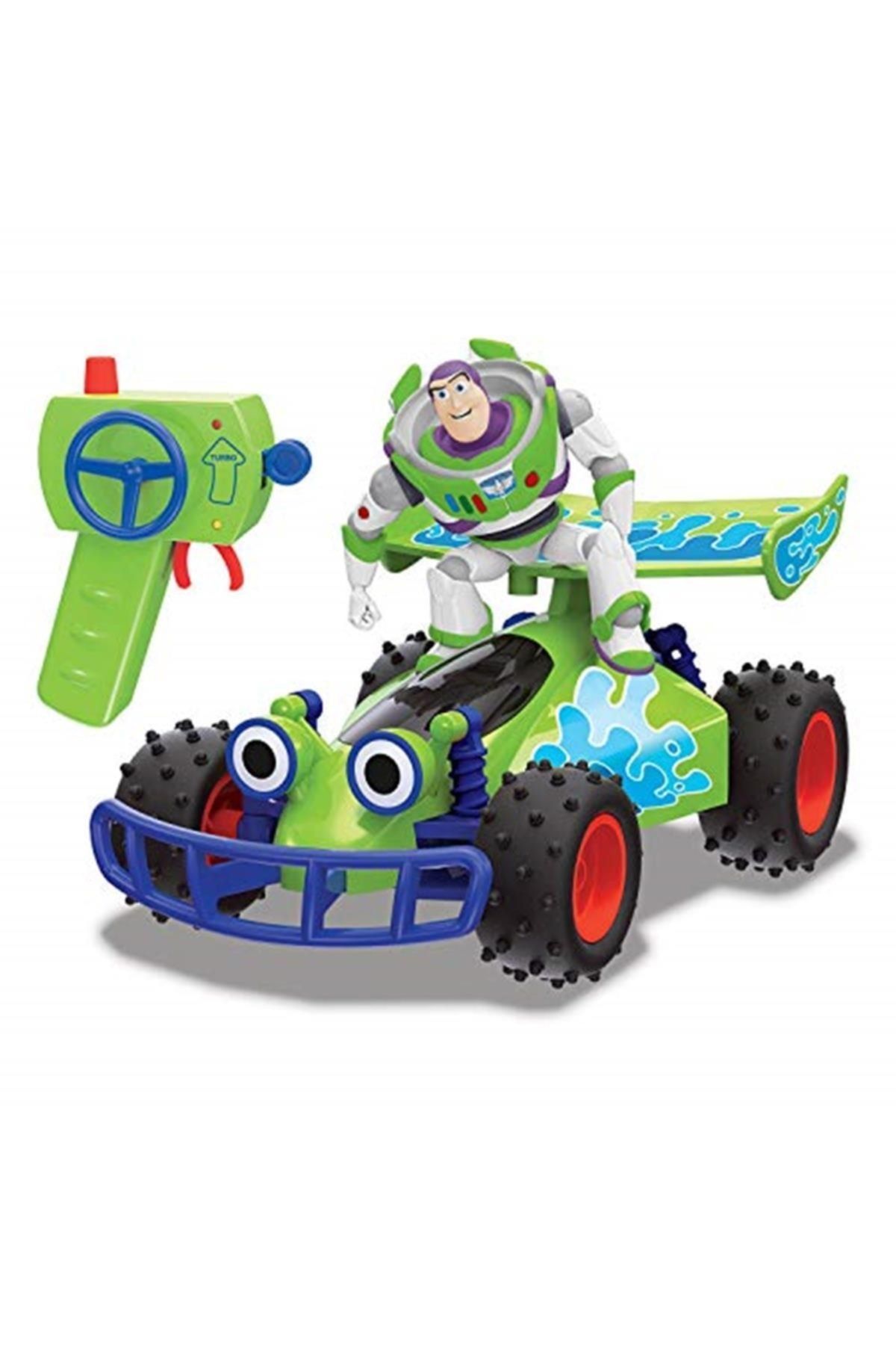 Genel Markalar Dickie, 203154000, Rc Toy Story Buggy With Buzz Oyuncak Araba Seti, 2.4 Ghz, 1:24, 20 Cm, Turbo Fonk