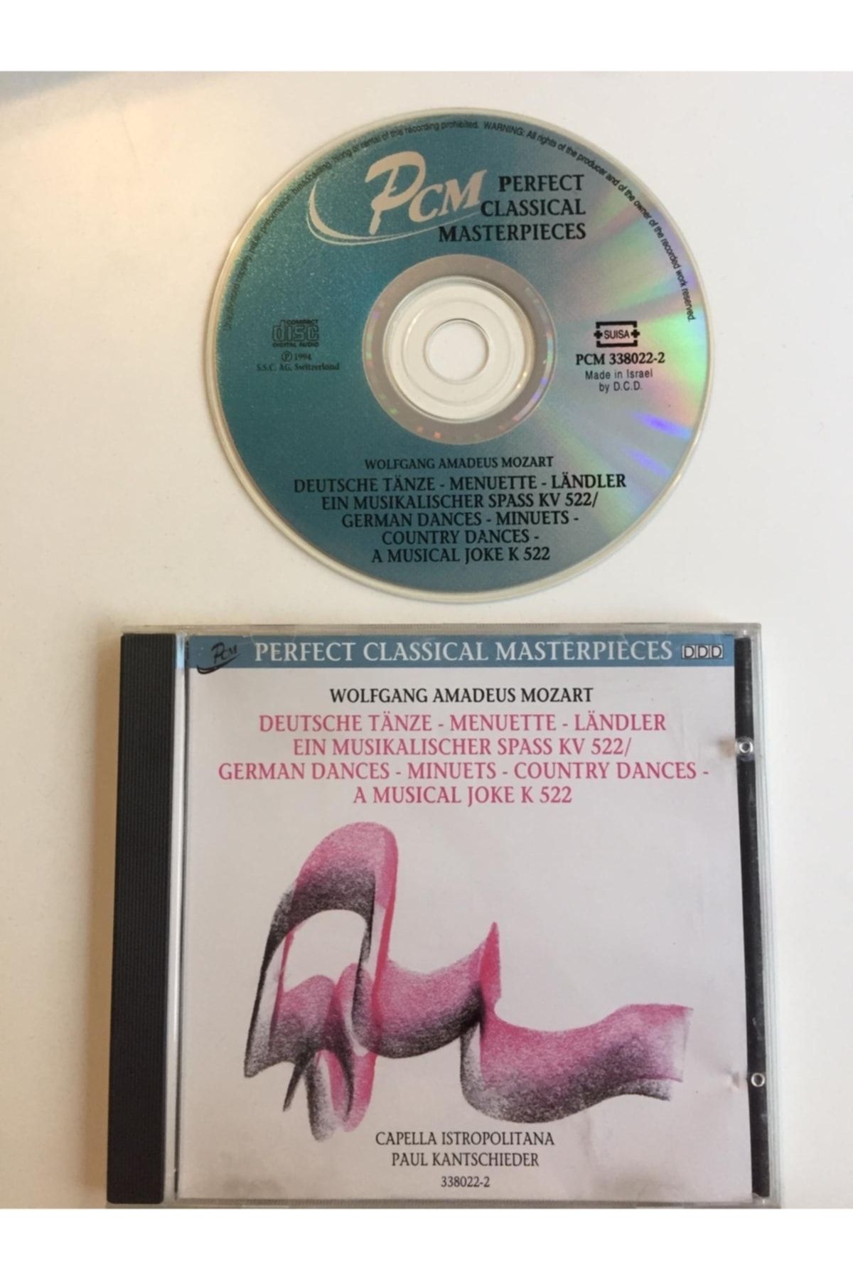 Plakperest Perfect Classıcal Masterpıeces - Wolfgang Amadeus Mozart - 1994 Israil Basım - Cd Albüm