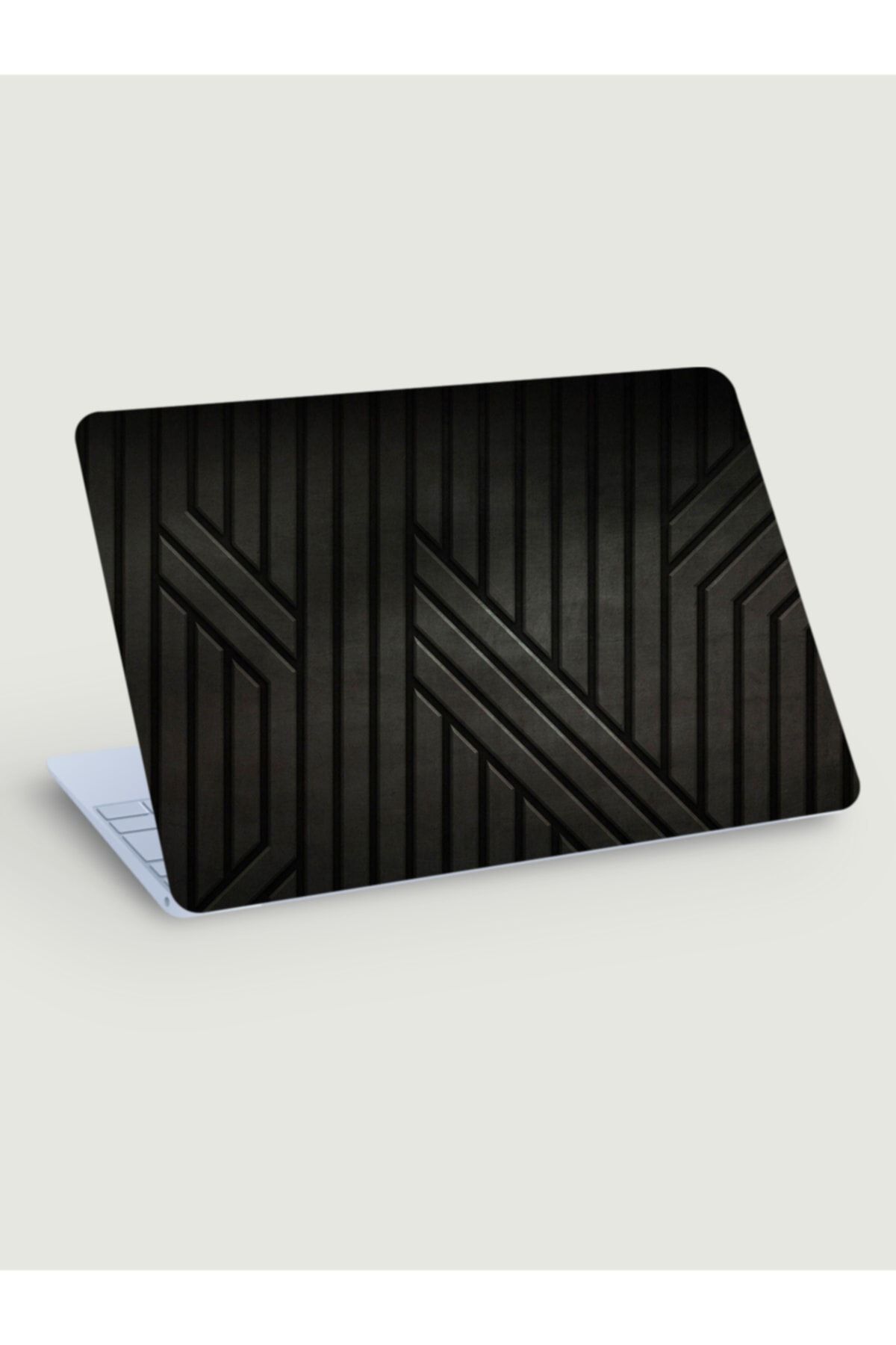 KT Decor Modern Blok Kalıplar Laptop Sticker