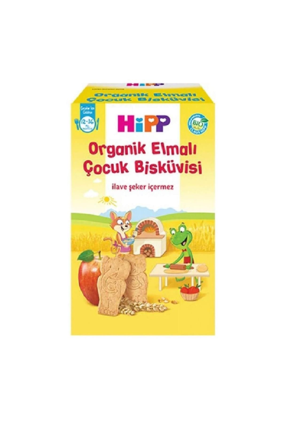 Hipp Marka: Organik Çocuk Bisküvisi Elmalı 150 Gr Kategori: Kaşık Maması
