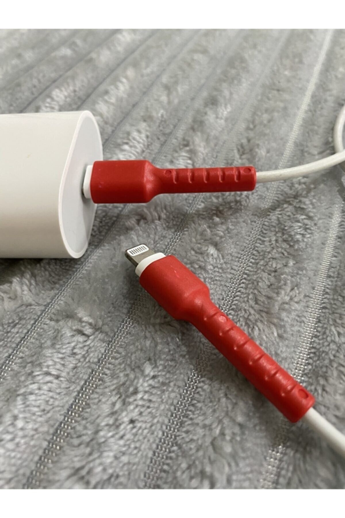 Go Aksesuar Kablo Koruyucu Çift Taraflı Apple Yeni Nesil Kablo (type-c To Lightining) Uyumlu