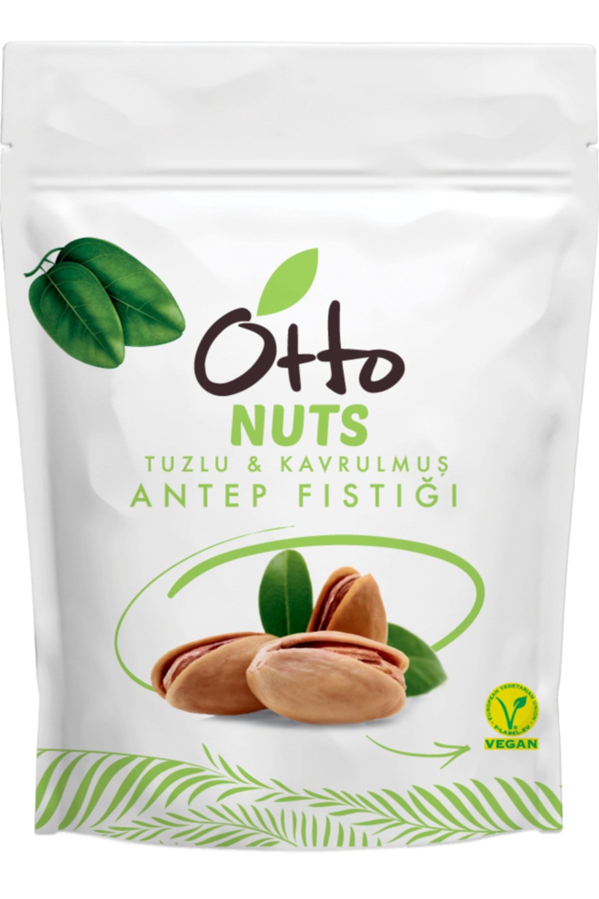 Otto Nuts Vegan Tuzlu Kavrulmuş Antep Fıstığı 150 G
