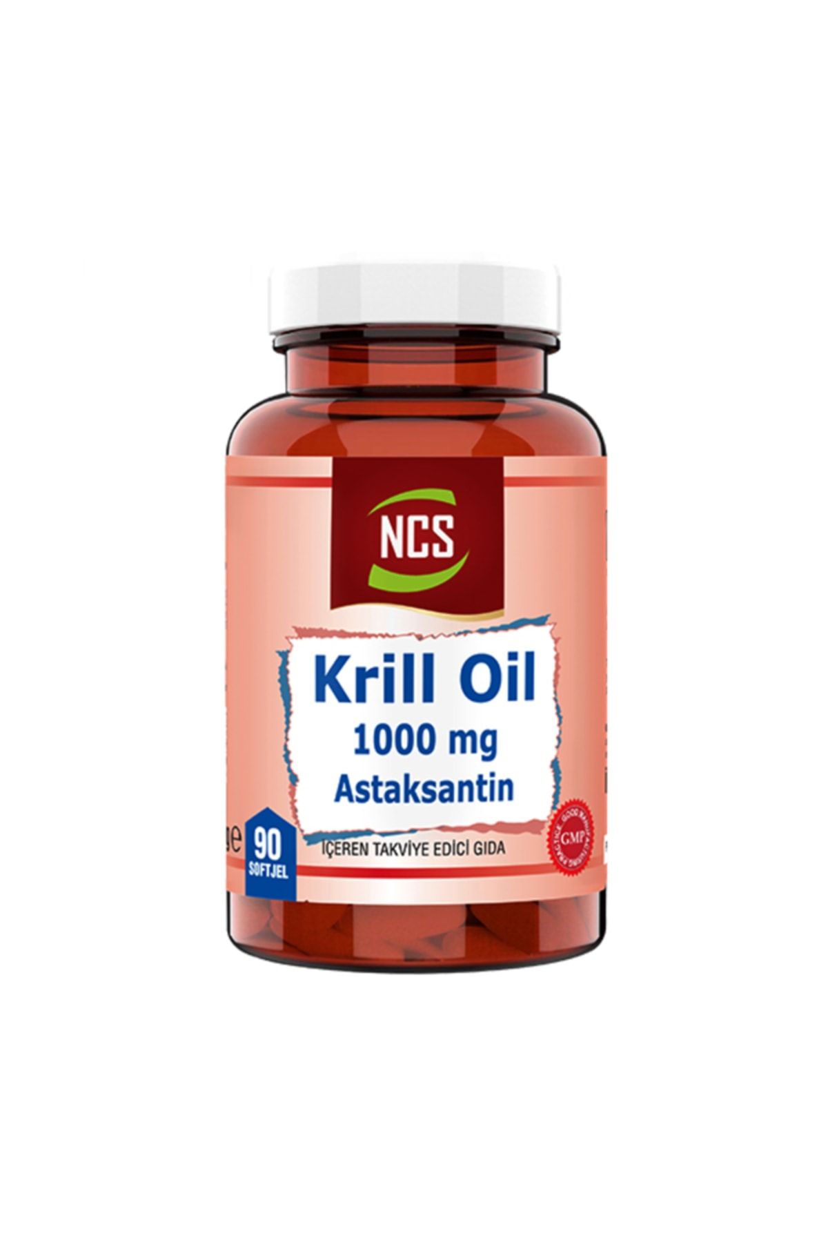 Ncs Krill Oil 1000 Mg Astaksantin 2 Mg 90 Softgel