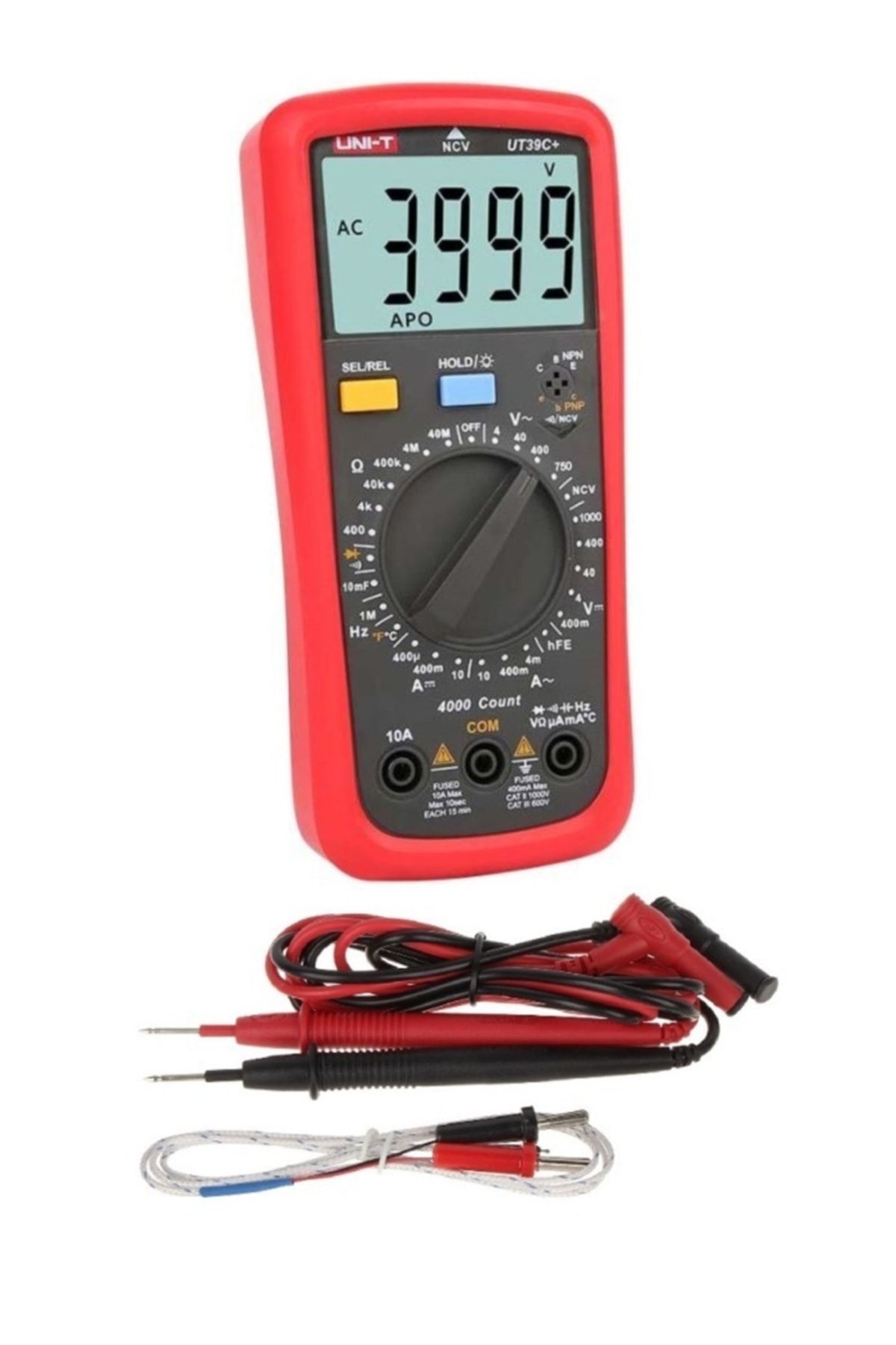Unit Unı-t Ut 39c+ Ncv Dijital Multimetre