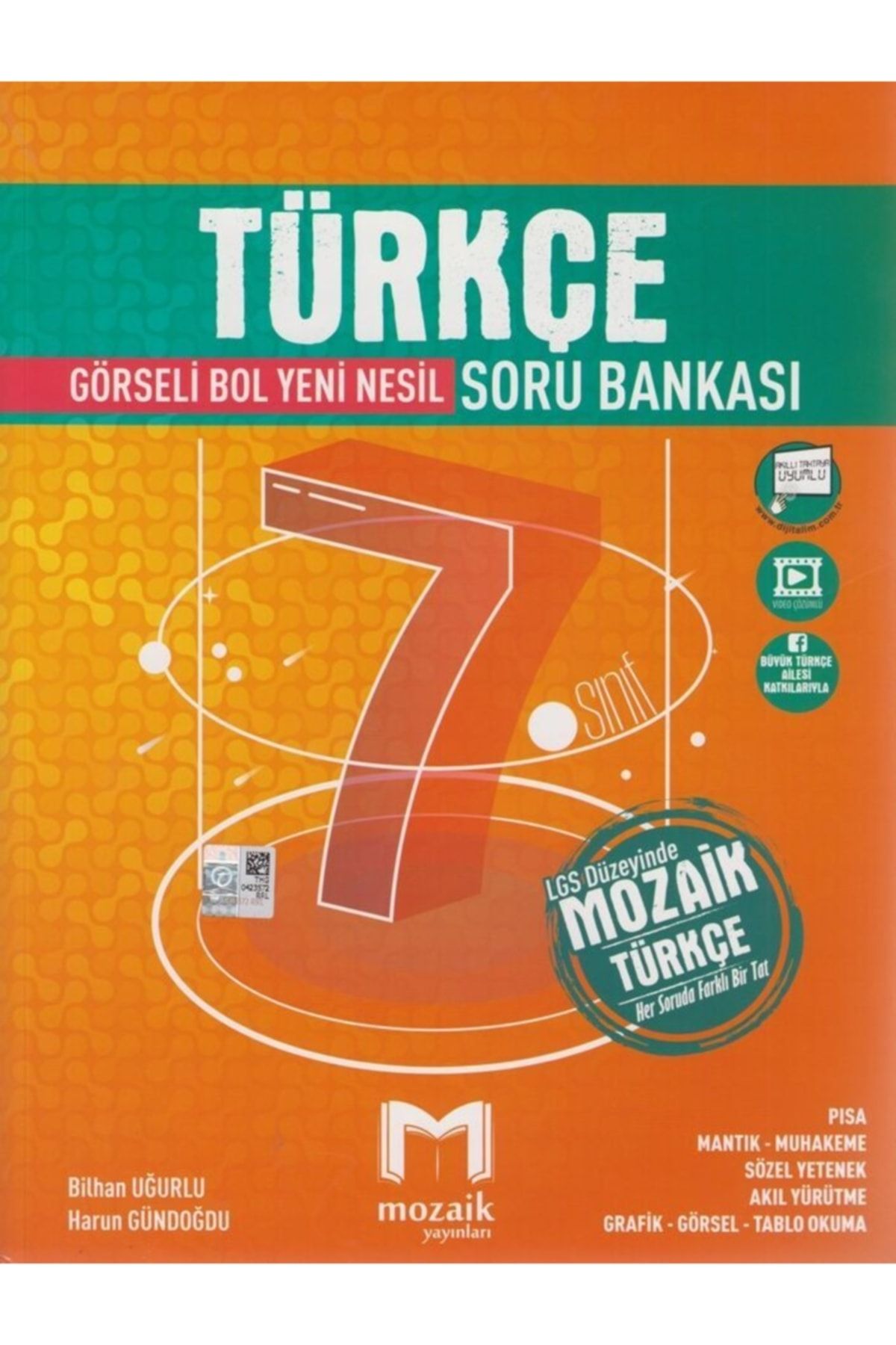 Mozaik Yayınları 7.sınıf Mozaik Soru Bankası Türkçe
