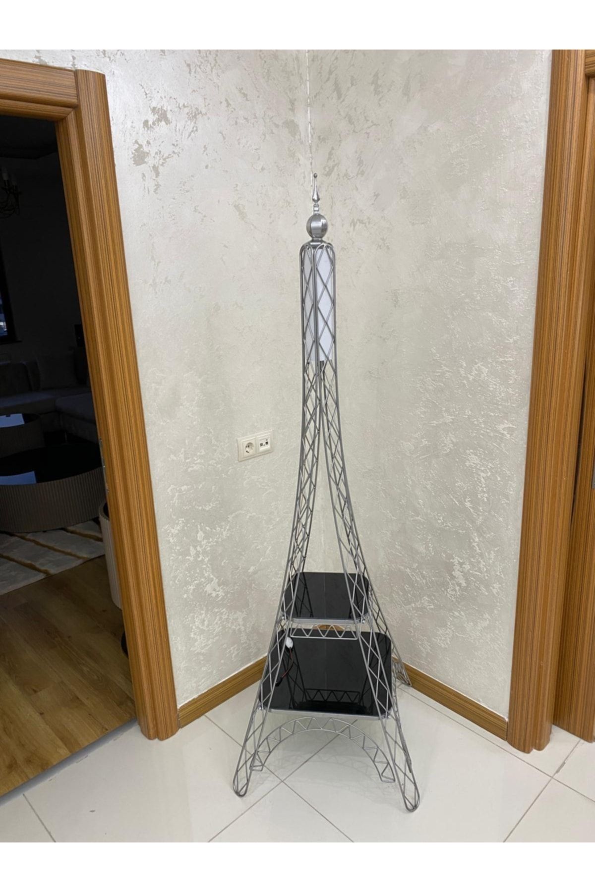 Ekgconcept Eiffel Kulesi Lüx Lambader Gümüş