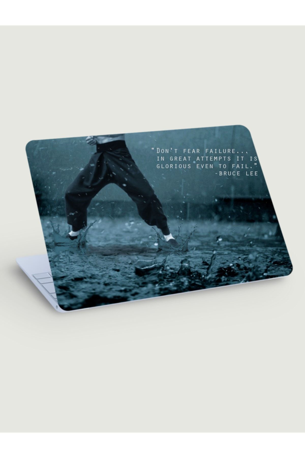 KT Decor Bilge Sözler Bruce Lee Laptop Sticker