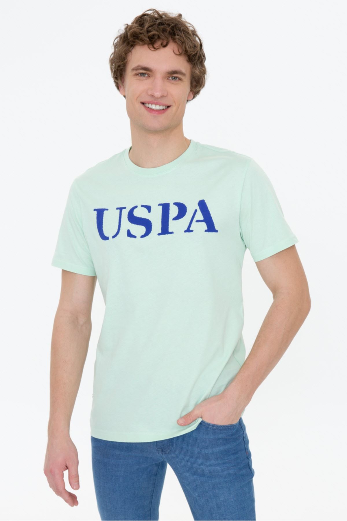 U.S. Polo Assn. Yeşil Erkek T-Shirt
