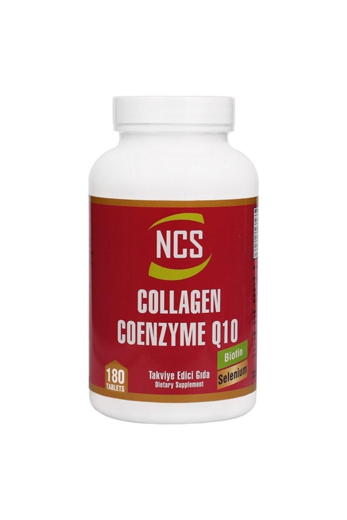 Ncs Hidrolize Collagen Coenzyme Q10 Biotin Zinc Selenium 180 Tablet