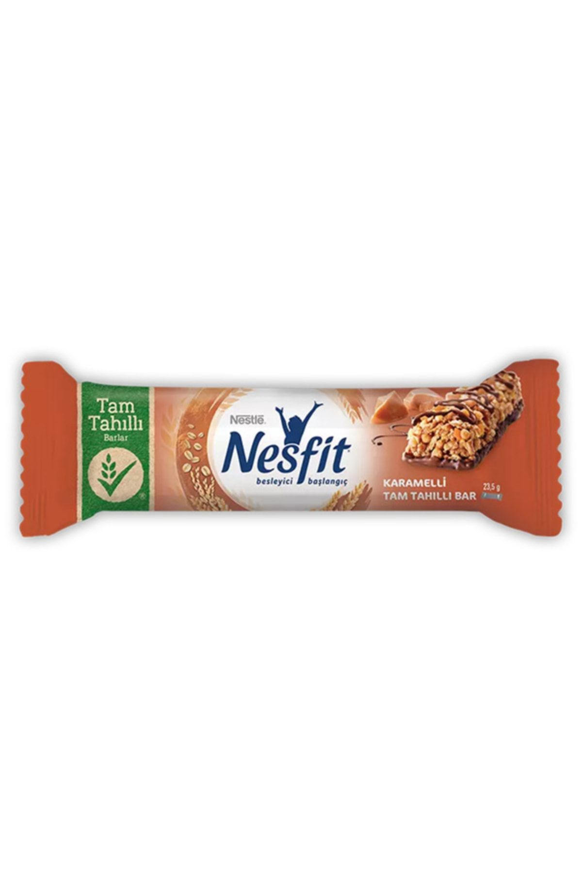 Nestle Karamelli Tam Tahıllı Bar 23,5 Gr 16'lı Paket