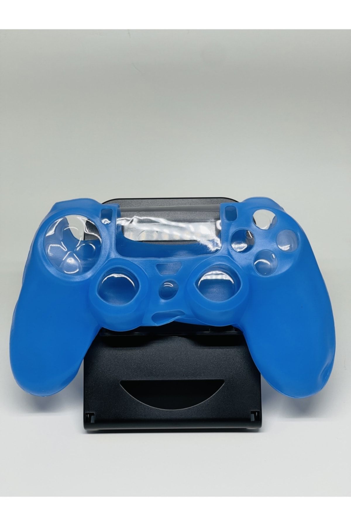 YUES Ps4 Joystick Silikon Kılıf Dualshock Koruyucu Kılıf Mavi
