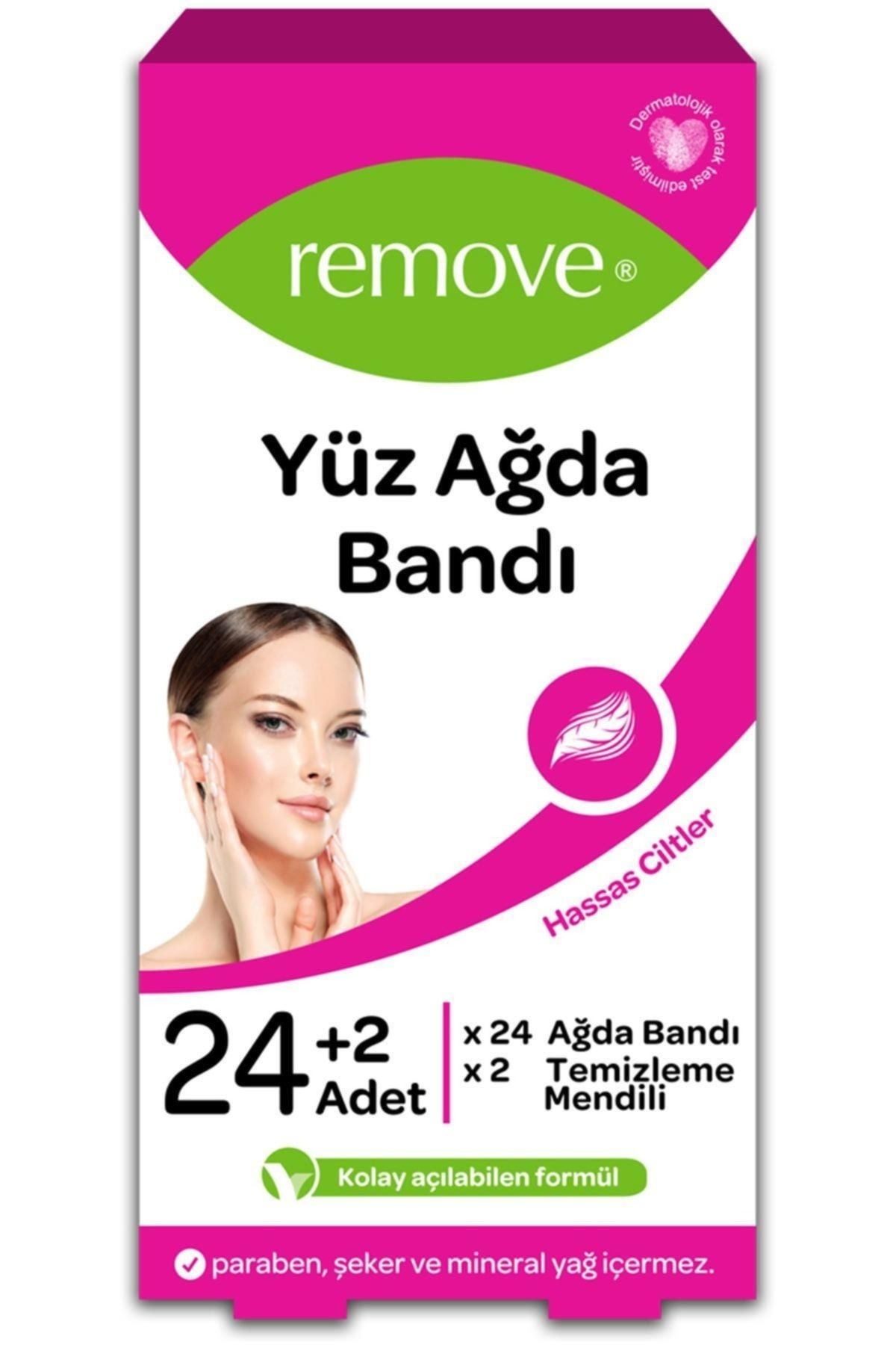 remove Yüz Ağda Bandı 24'lü