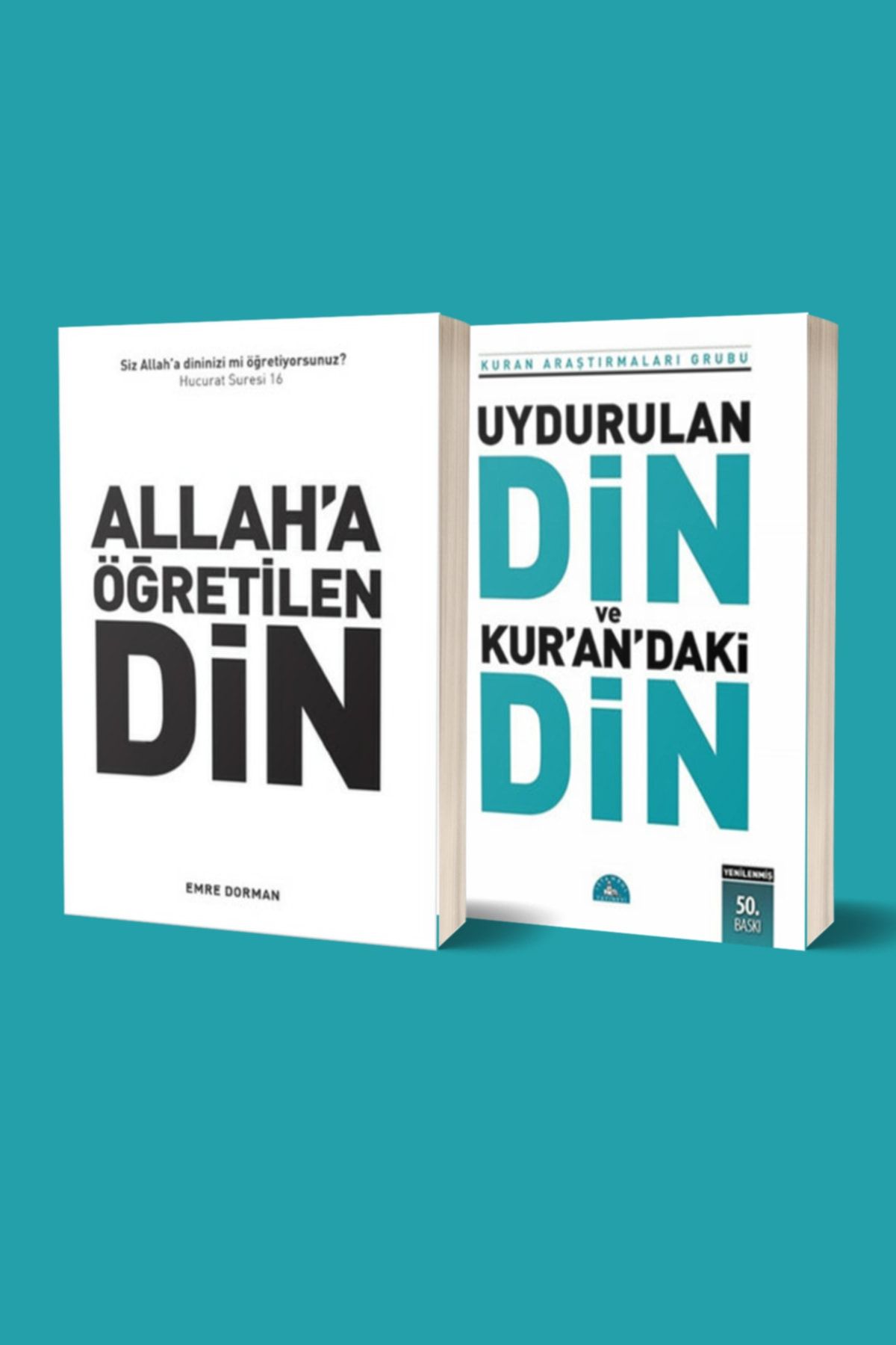 İstanbul Yayınevi Allah’a Öğretilen Din - Uydurulan Din Ve Kuran’daki Din 2 Kitap Set Yazar: Emre Dorman