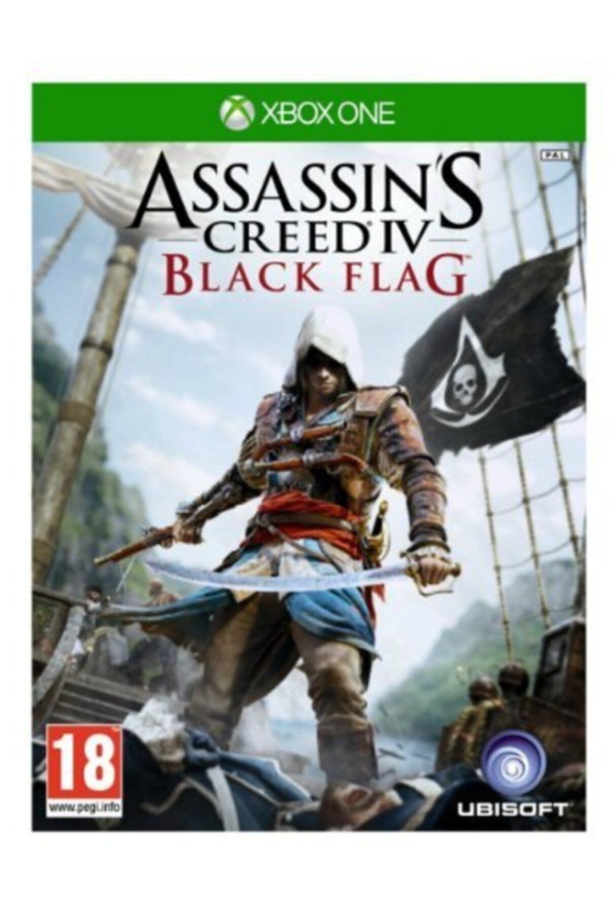 Ubisoft Xbox One Assassins Creed 4 Black Flag Teşhir Ürün Orjinal Kutulu Oyun